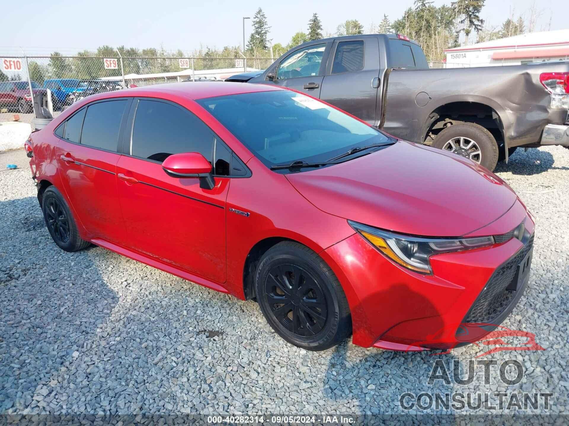 TOYOTA COROLLA 2020 - JTDEBRBE9LJ011915