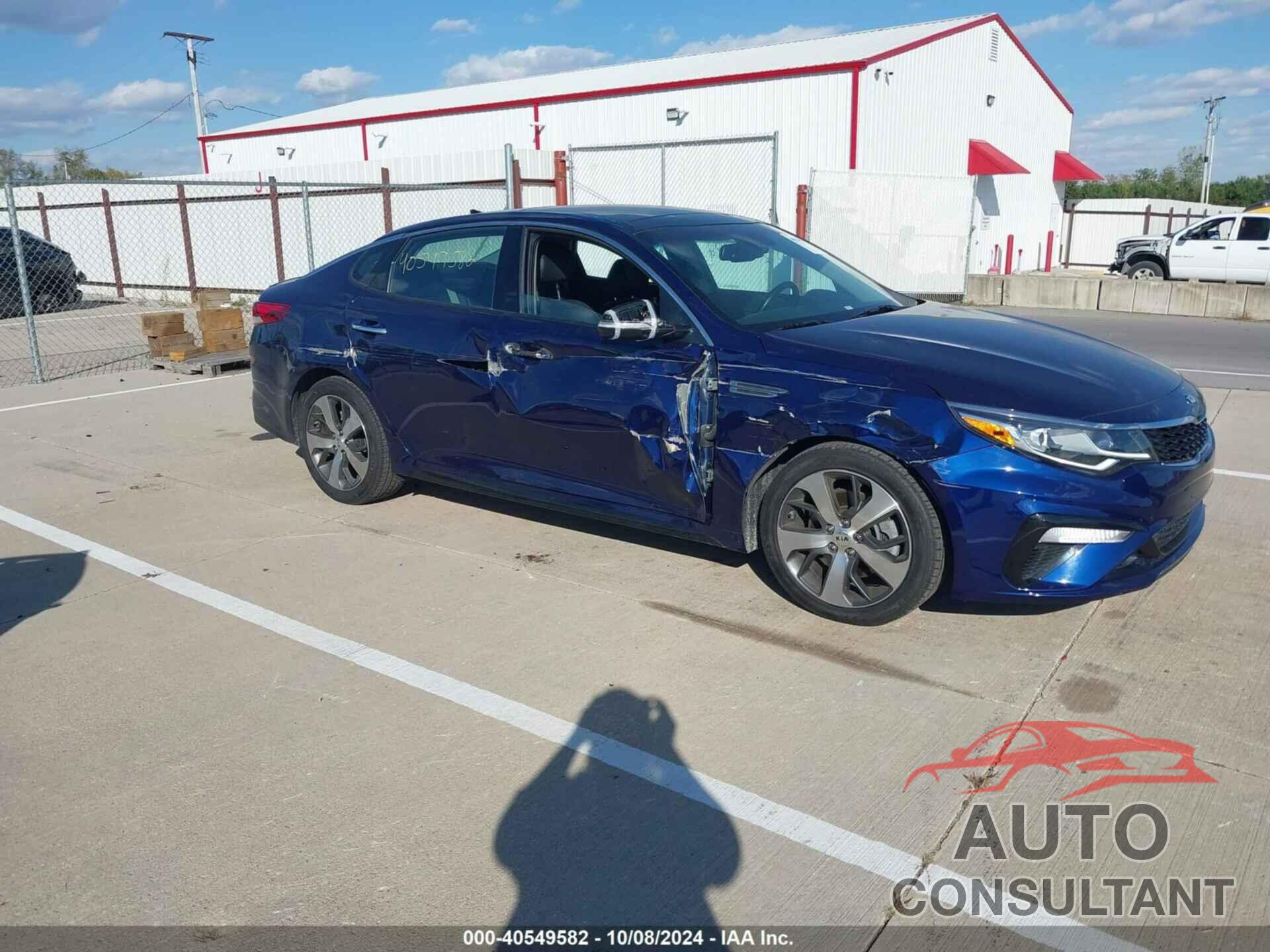 KIA OPTIMA 2019 - 5XXGT4L30KG283780