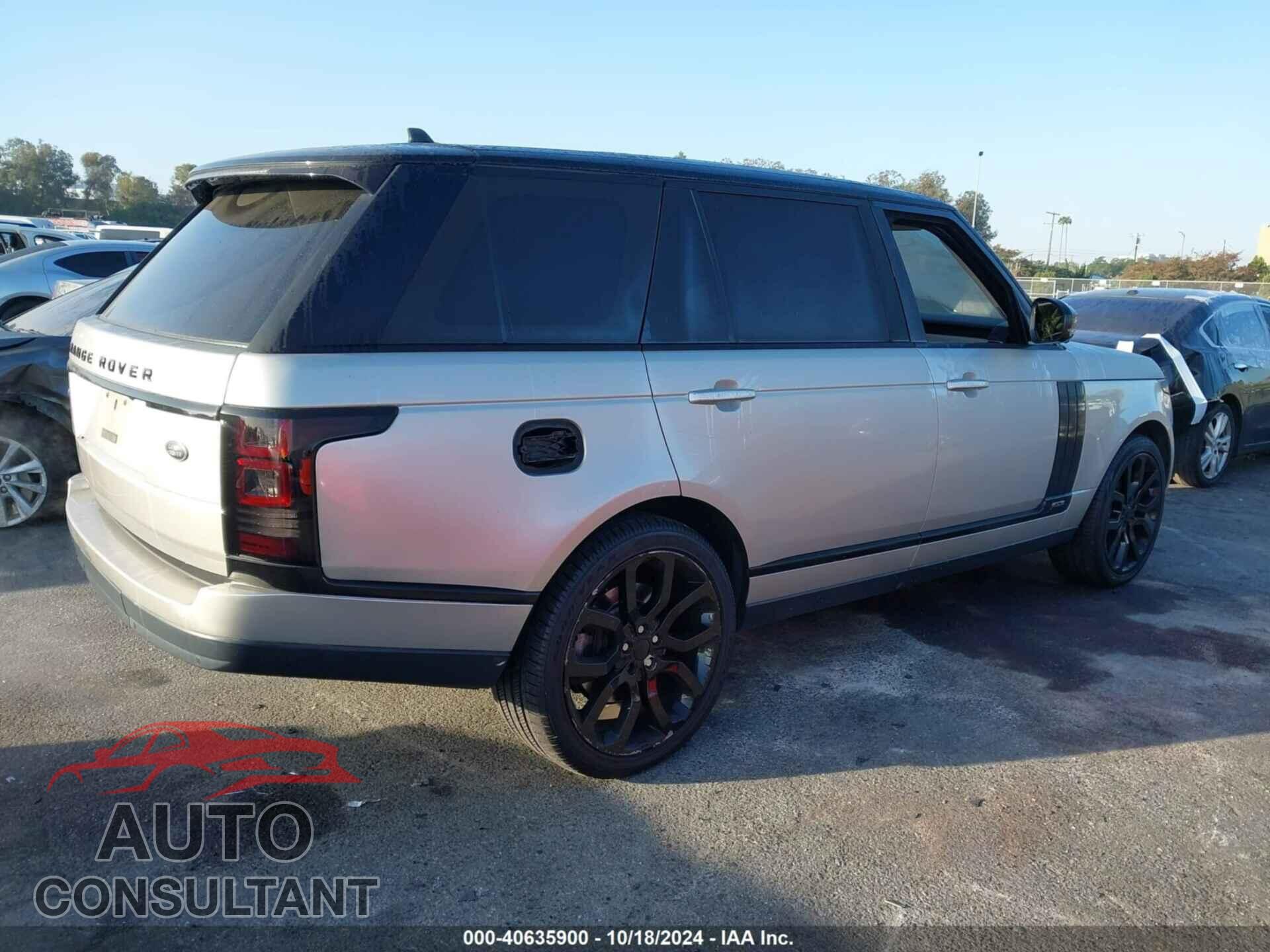 LAND ROVER RANGE ROVER 2015 - SALGS3TF5FA218358