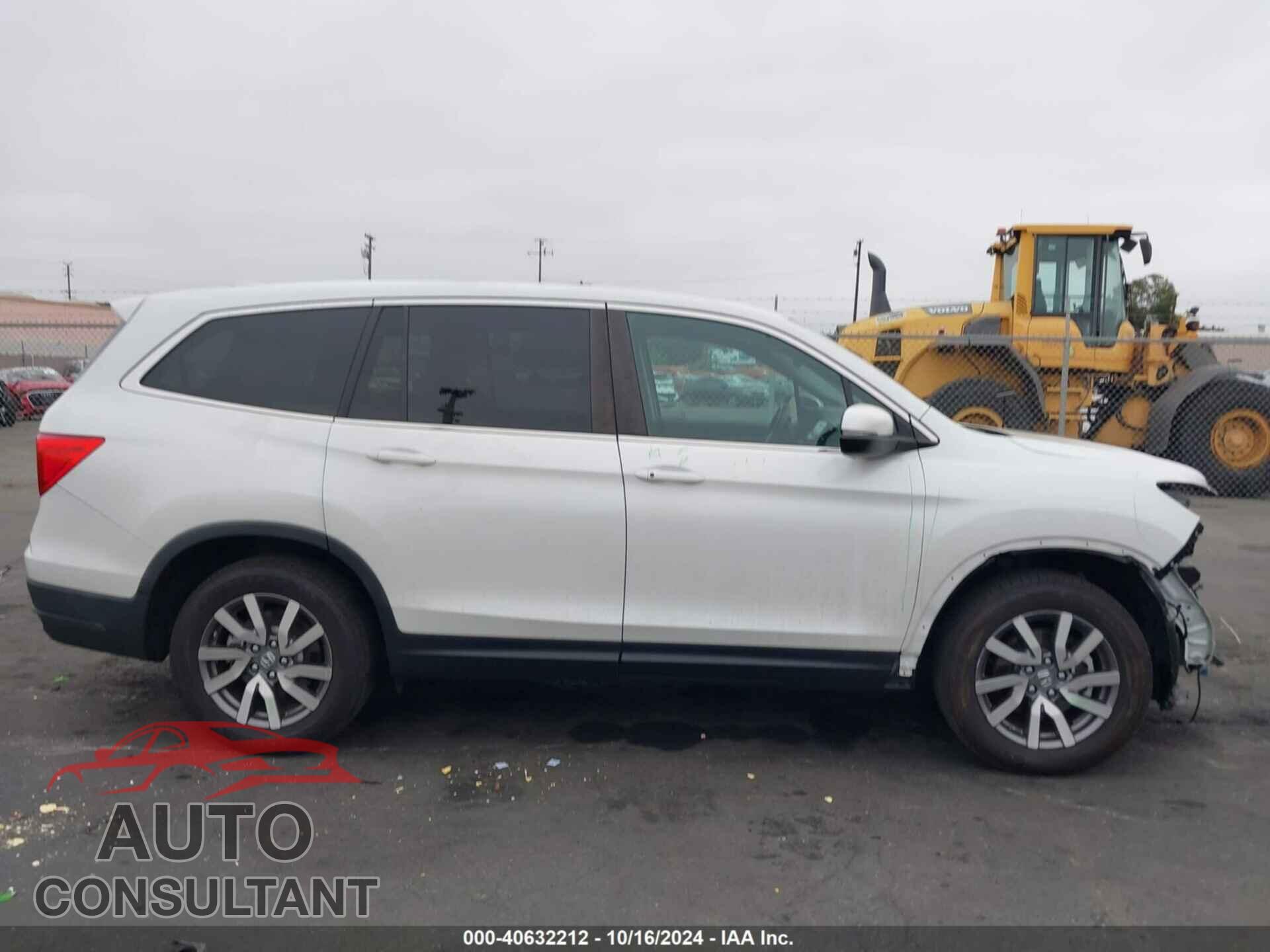 HONDA PILOT 2021 - 5FNYF5H39MB026584