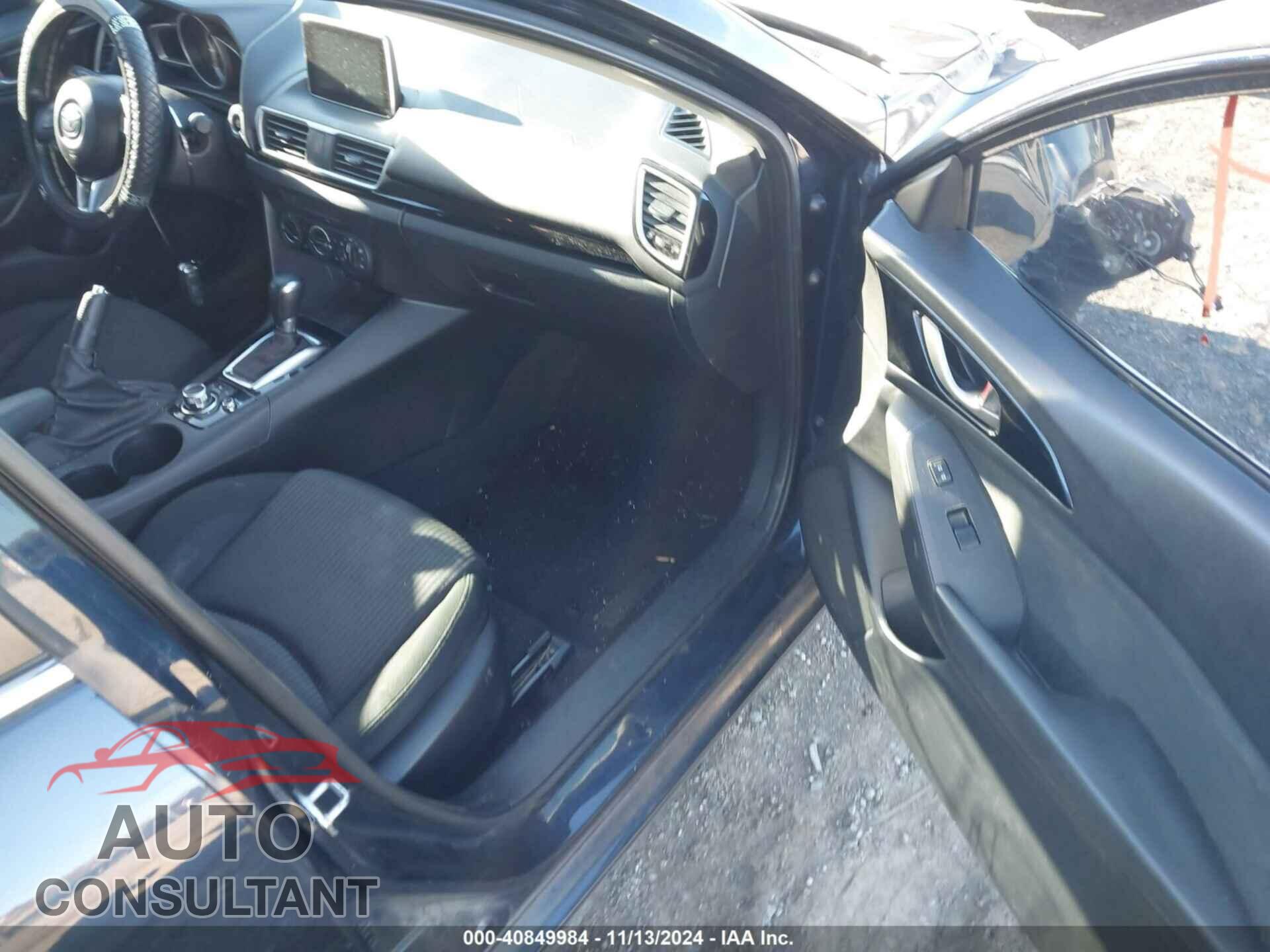 MAZDA MAZDA3 2015 - JM1BM1L79F1268012