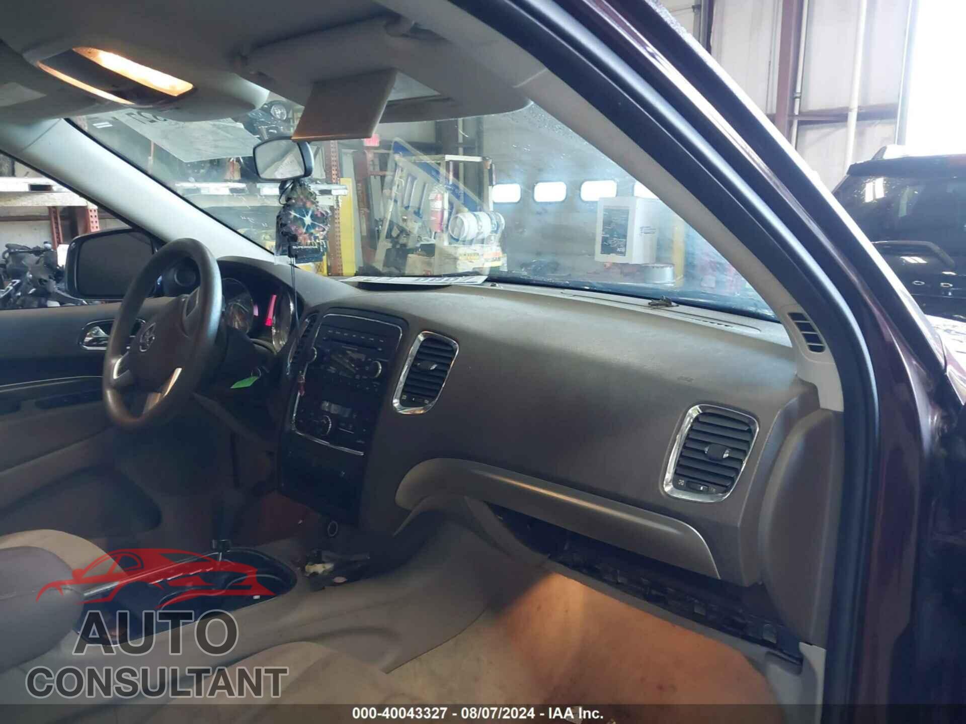 DODGE DURANGO 2012 - 1C4RDJAG3CC151964
