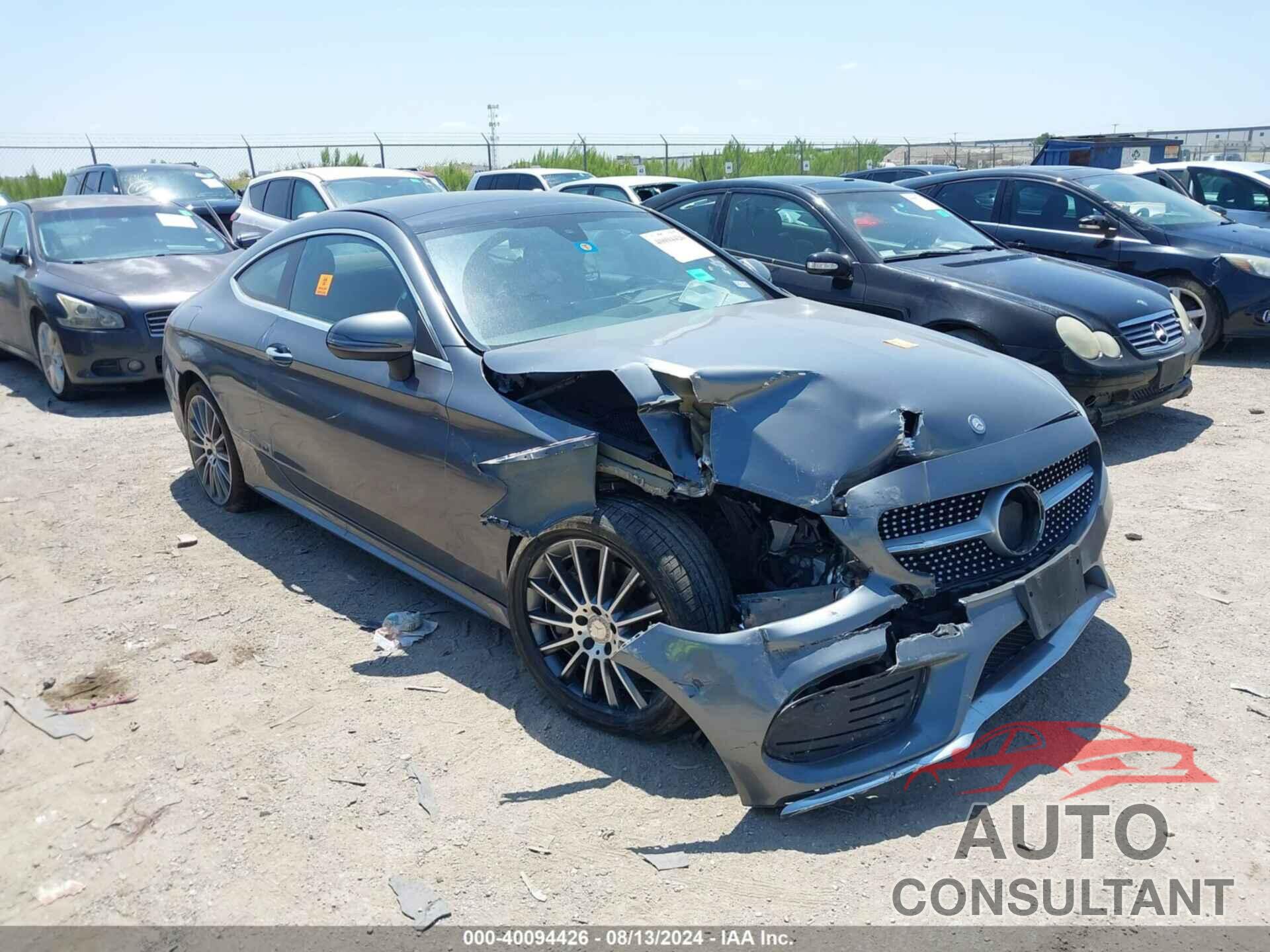 MERCEDES-BENZ C 300 2017 - WDDWJ4JB6HF414123