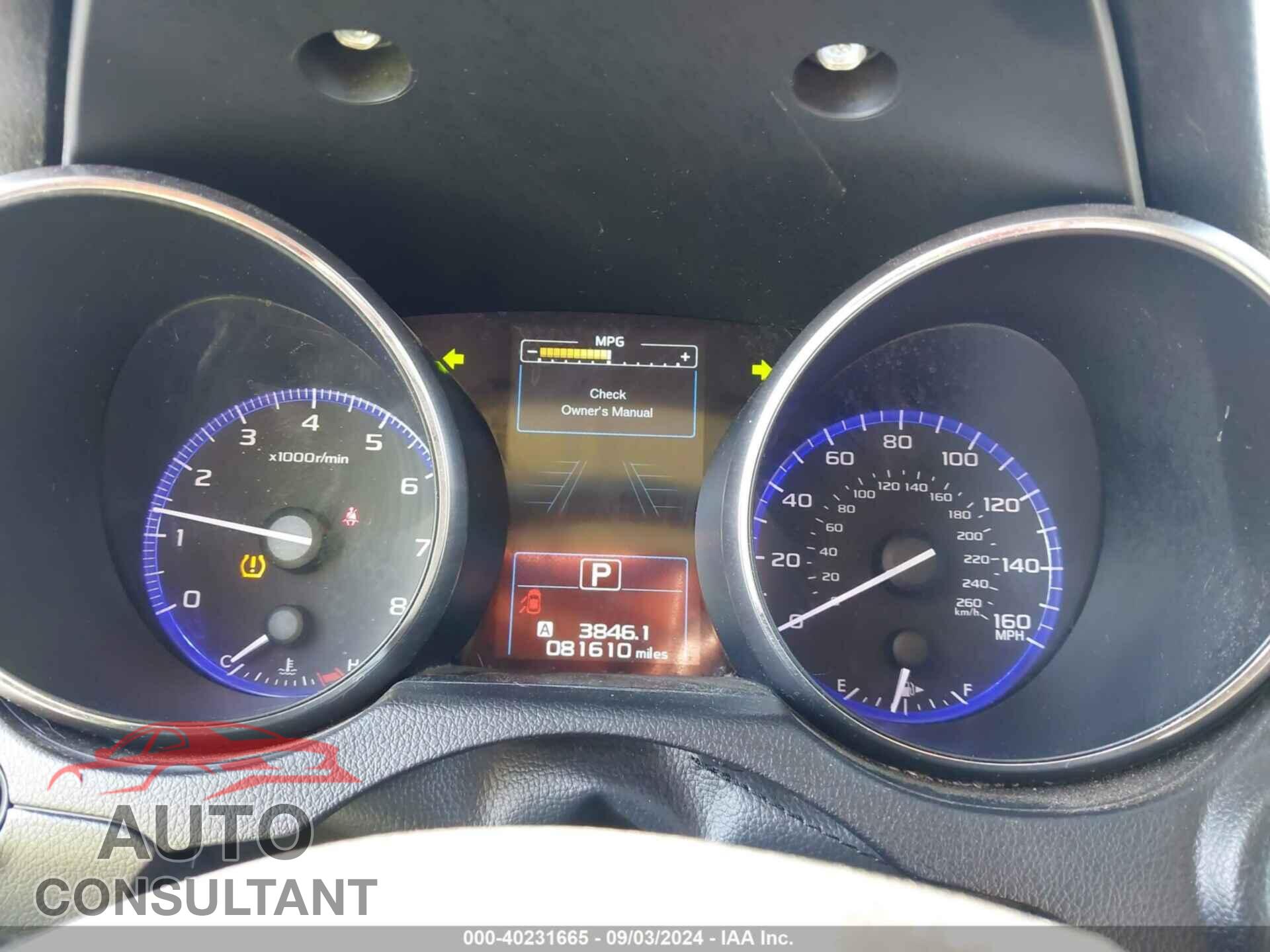 SUBARU OUTBACK 2017 - 4S4BSENC6H3293430