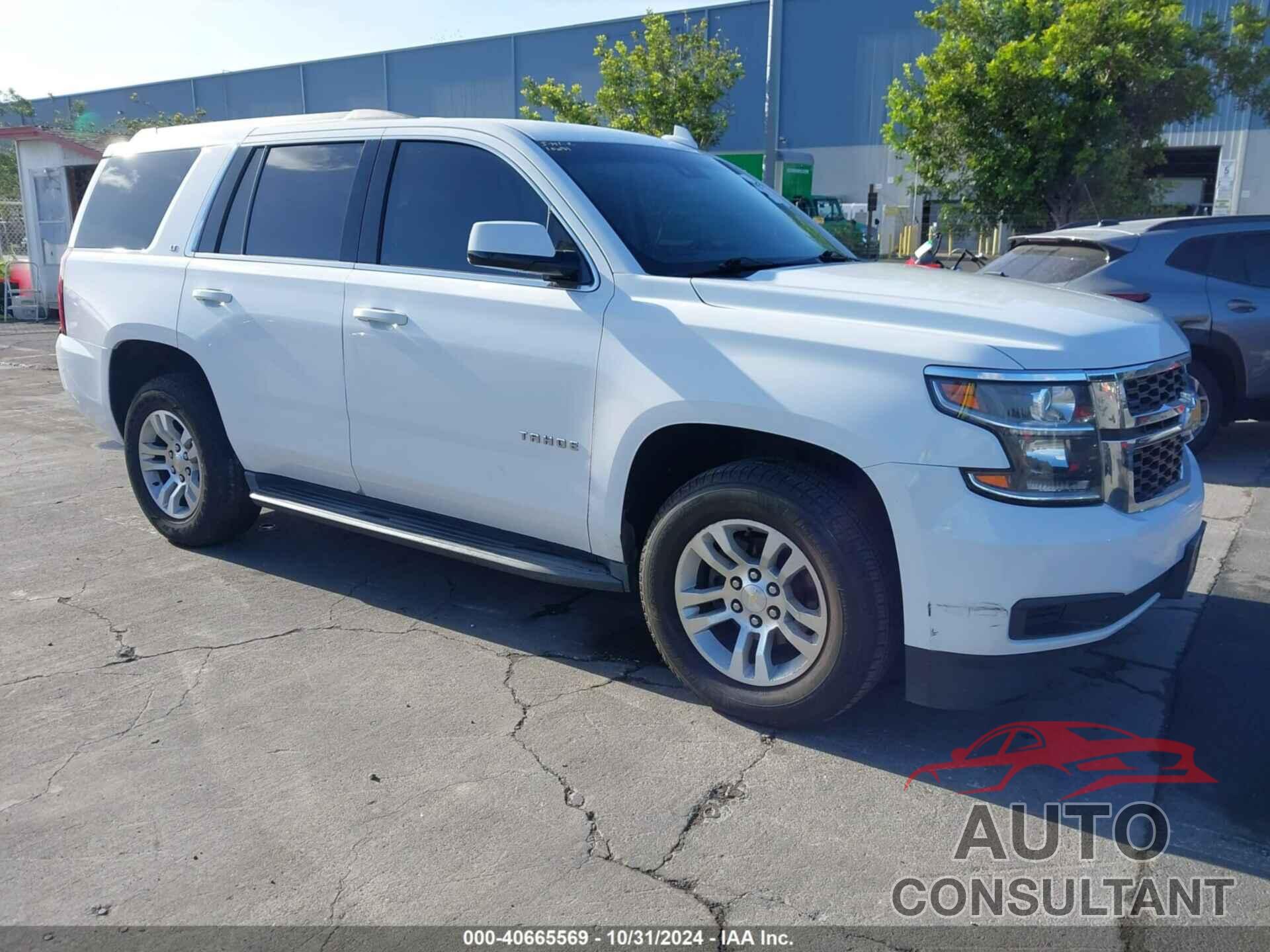 CHEVROLET TAHOE 2016 - 1GNSKBKC4GR174799