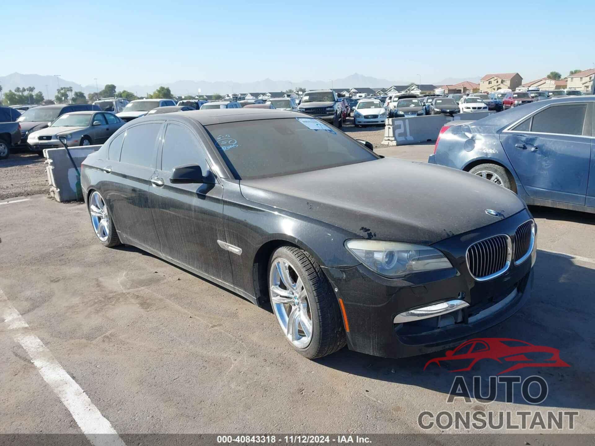 BMW 750LI 2010 - WBAKB8C58ACY64364