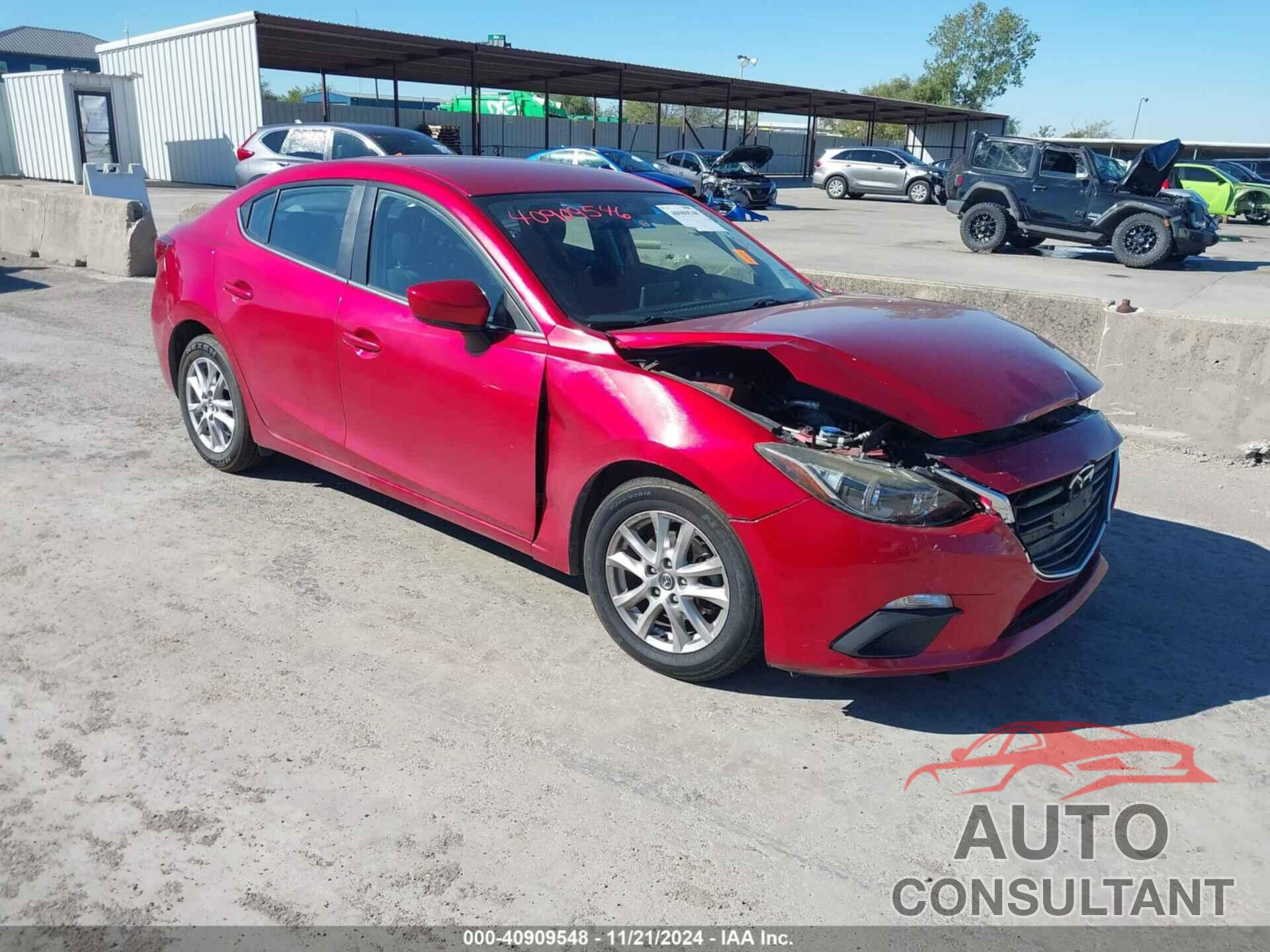 MAZDA MAZDA3 2016 - JM1BM1U75G1323376