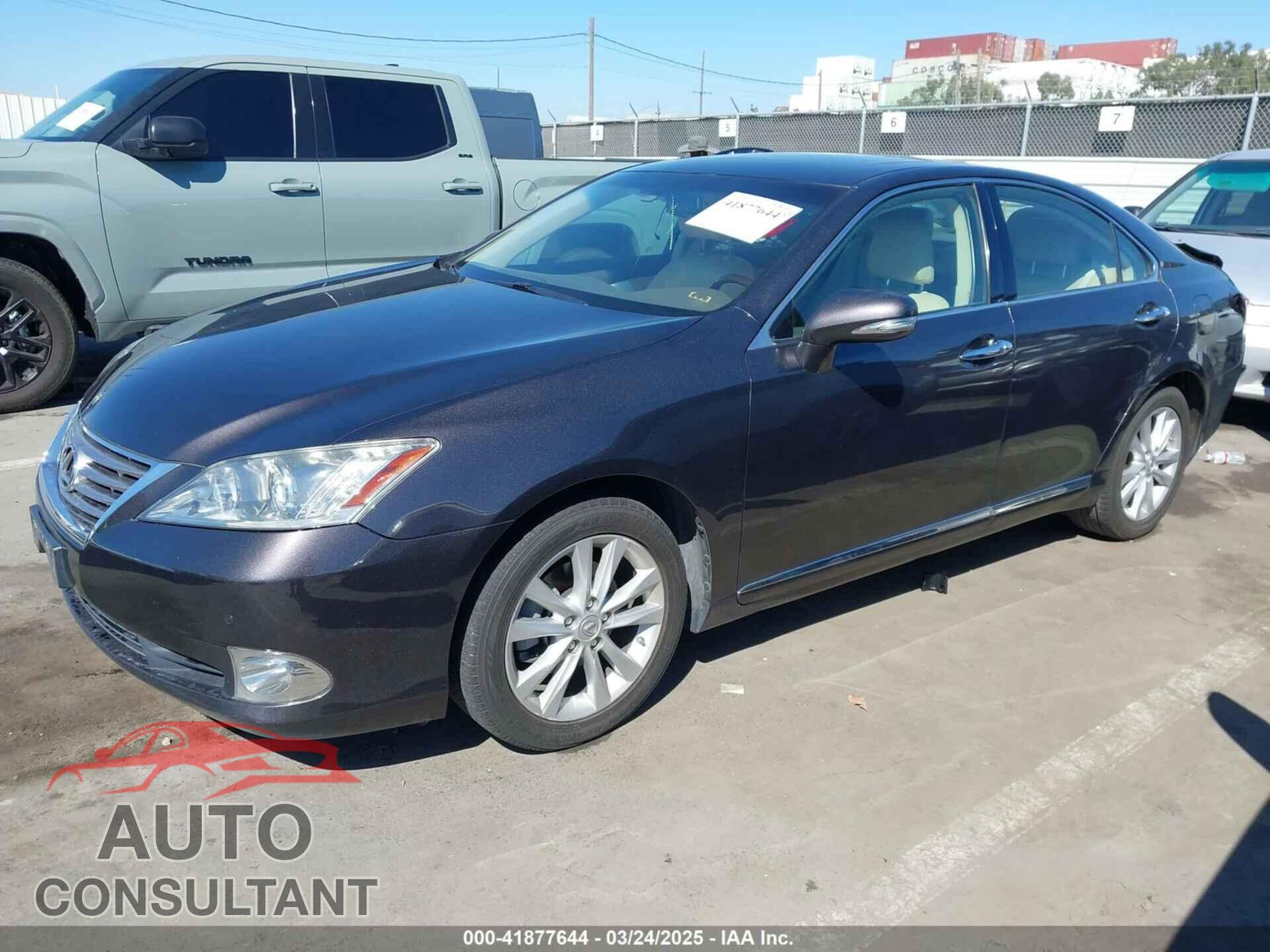 LEXUS ES 350 2011 - JTHBK1EG9B2431232