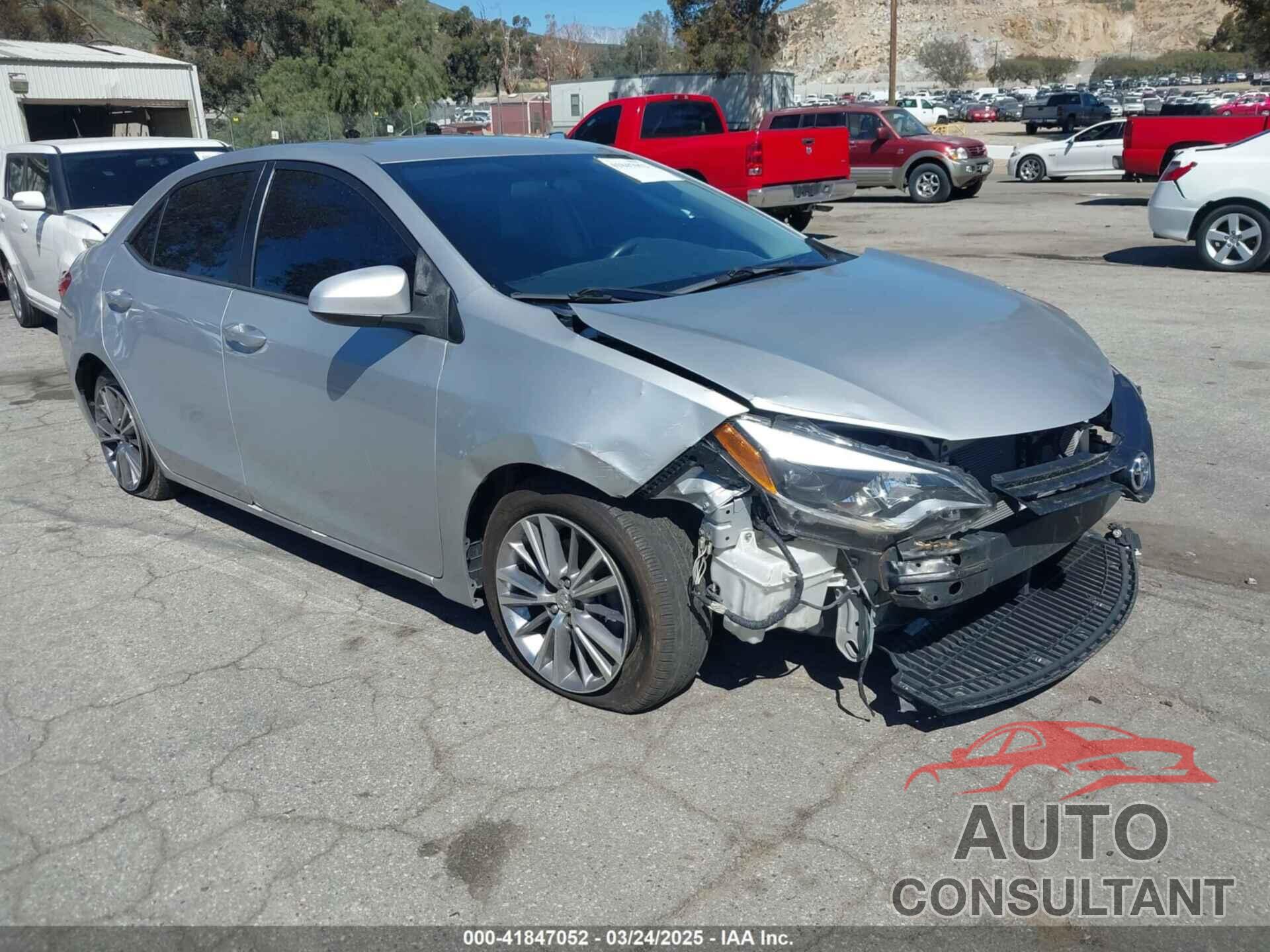 TOYOTA COROLLA 2014 - 5YFBURHE6EP134719