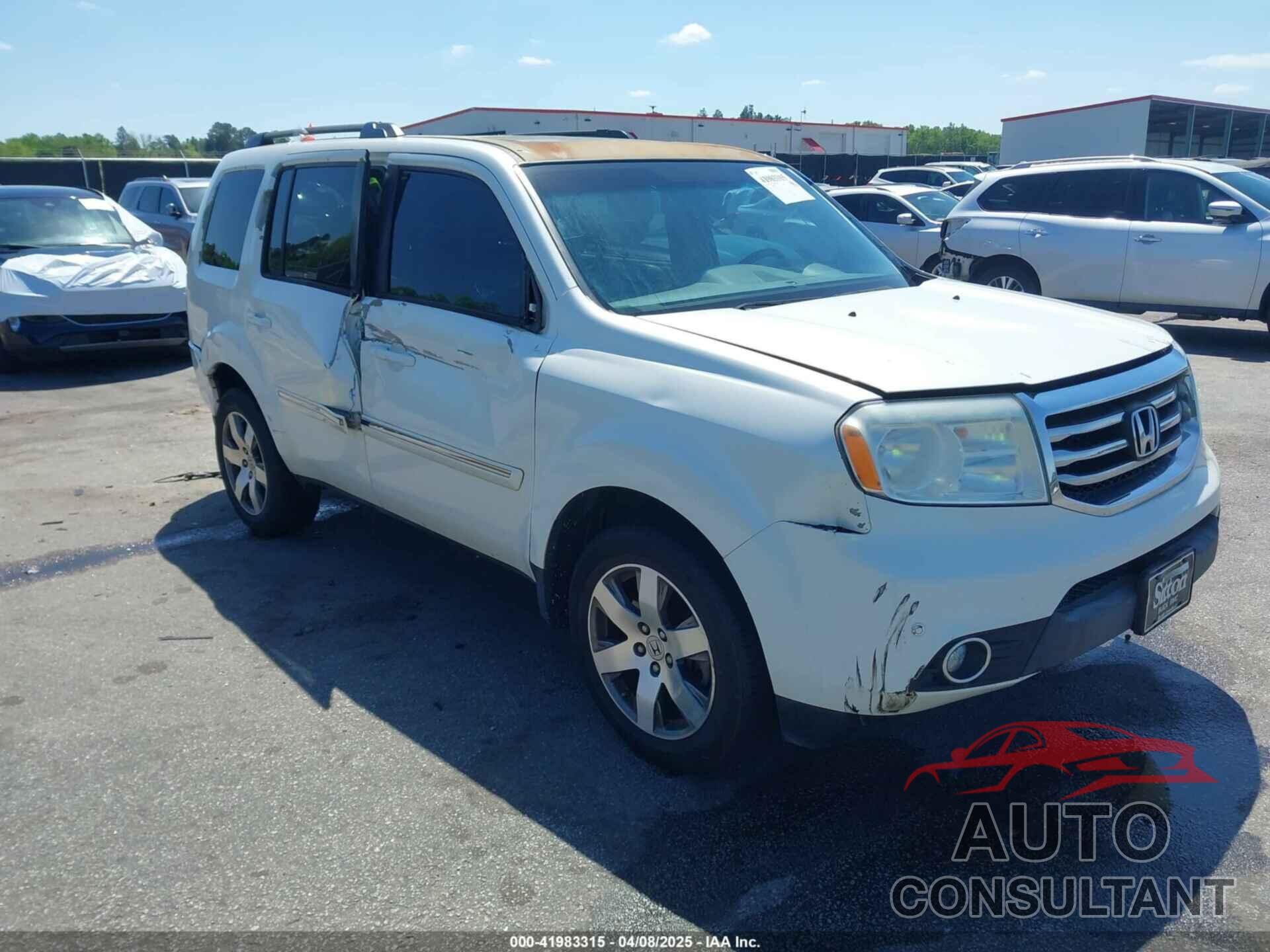 HONDA PILOT 2015 - 5FNYF3H92FB020766