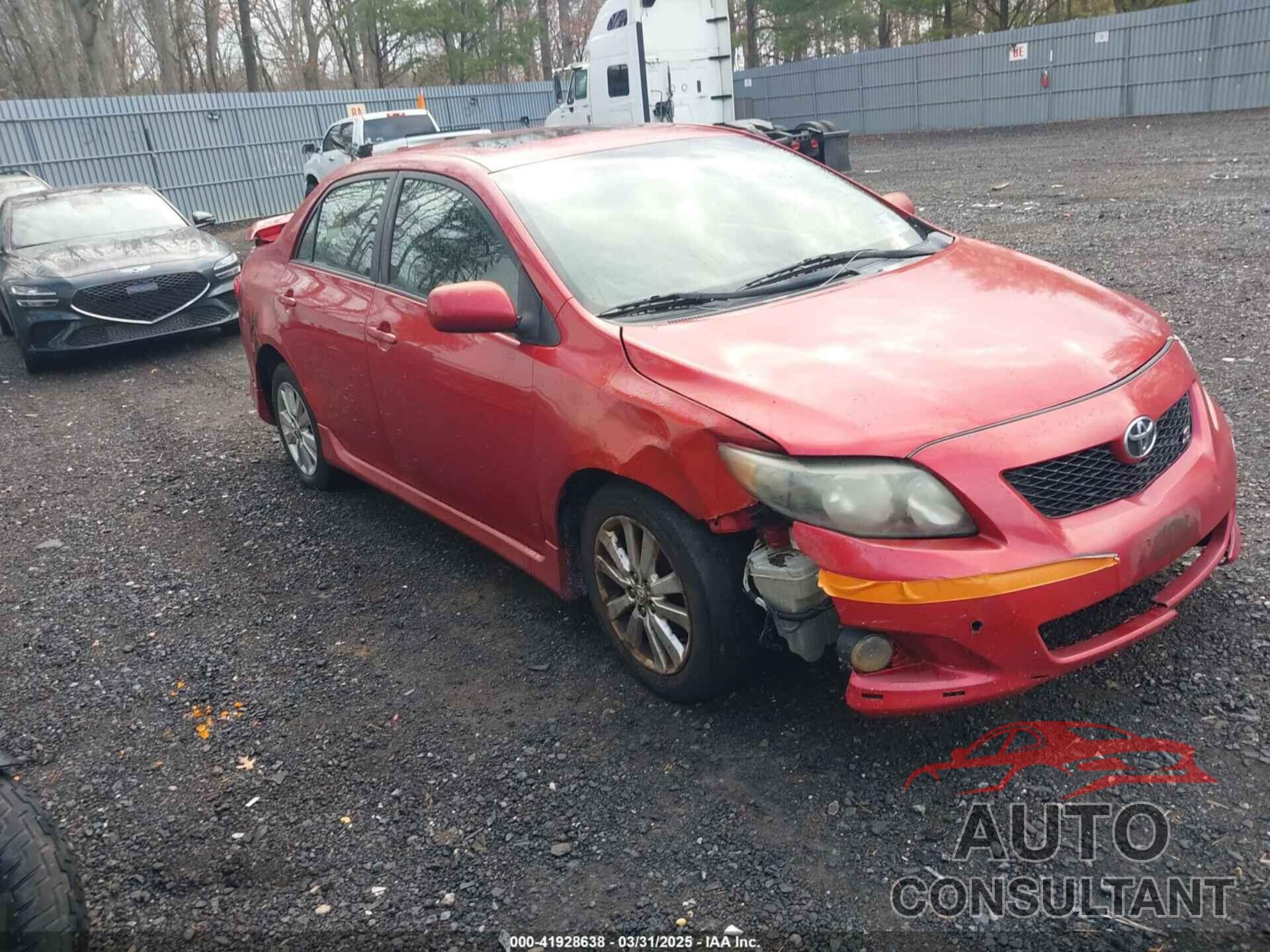 TOYOTA COROLLA 2010 - 2T1BU4EEXAC249812