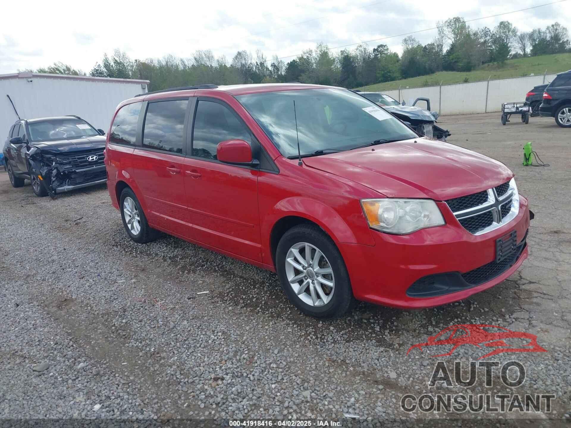 DODGE GRAND CARAVAN 2014 - 2C4RDGCG0ER245536