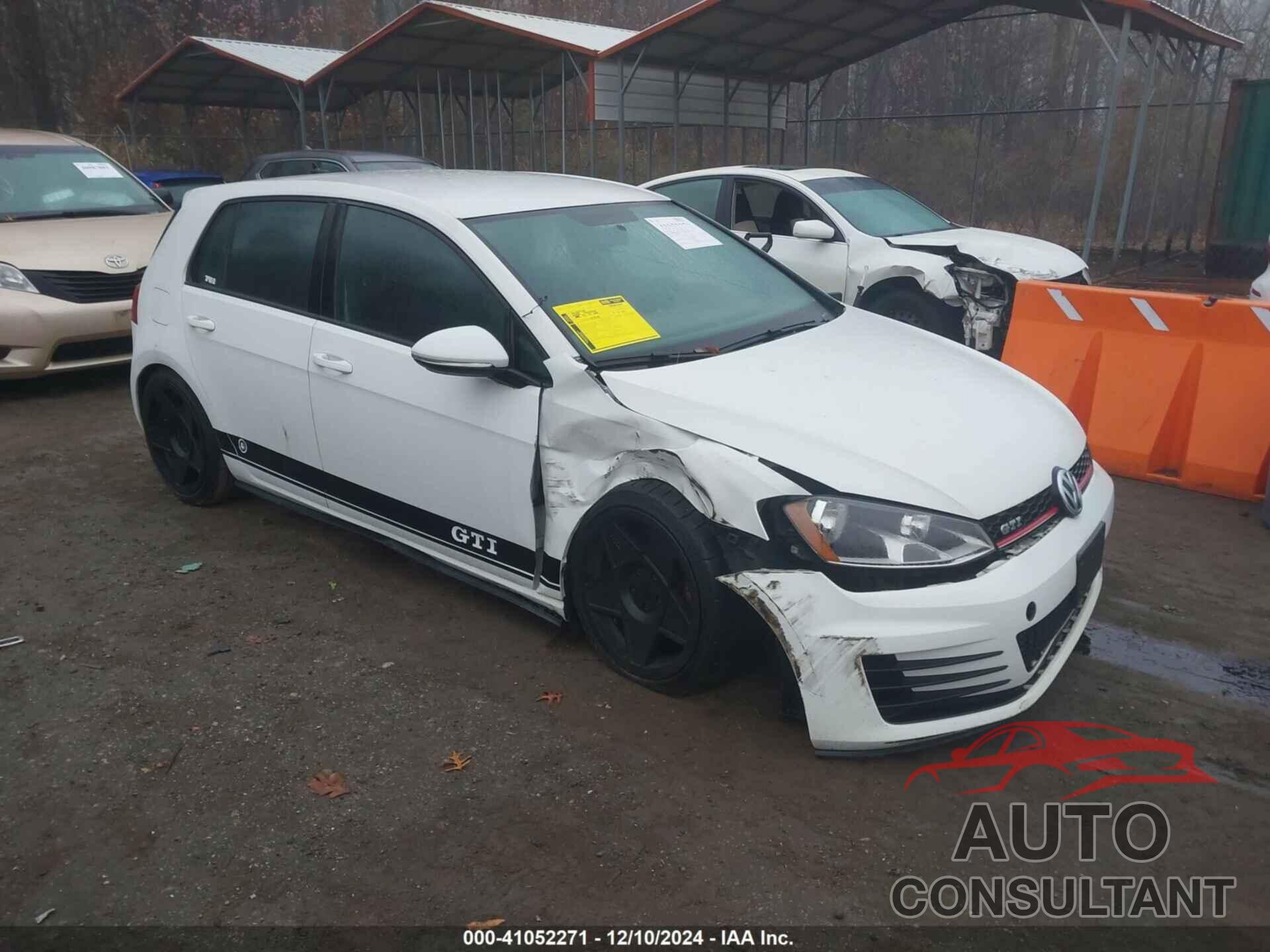 VOLKSWAGEN GOLF GTI 2016 - 3VW5T7AU2GM065492