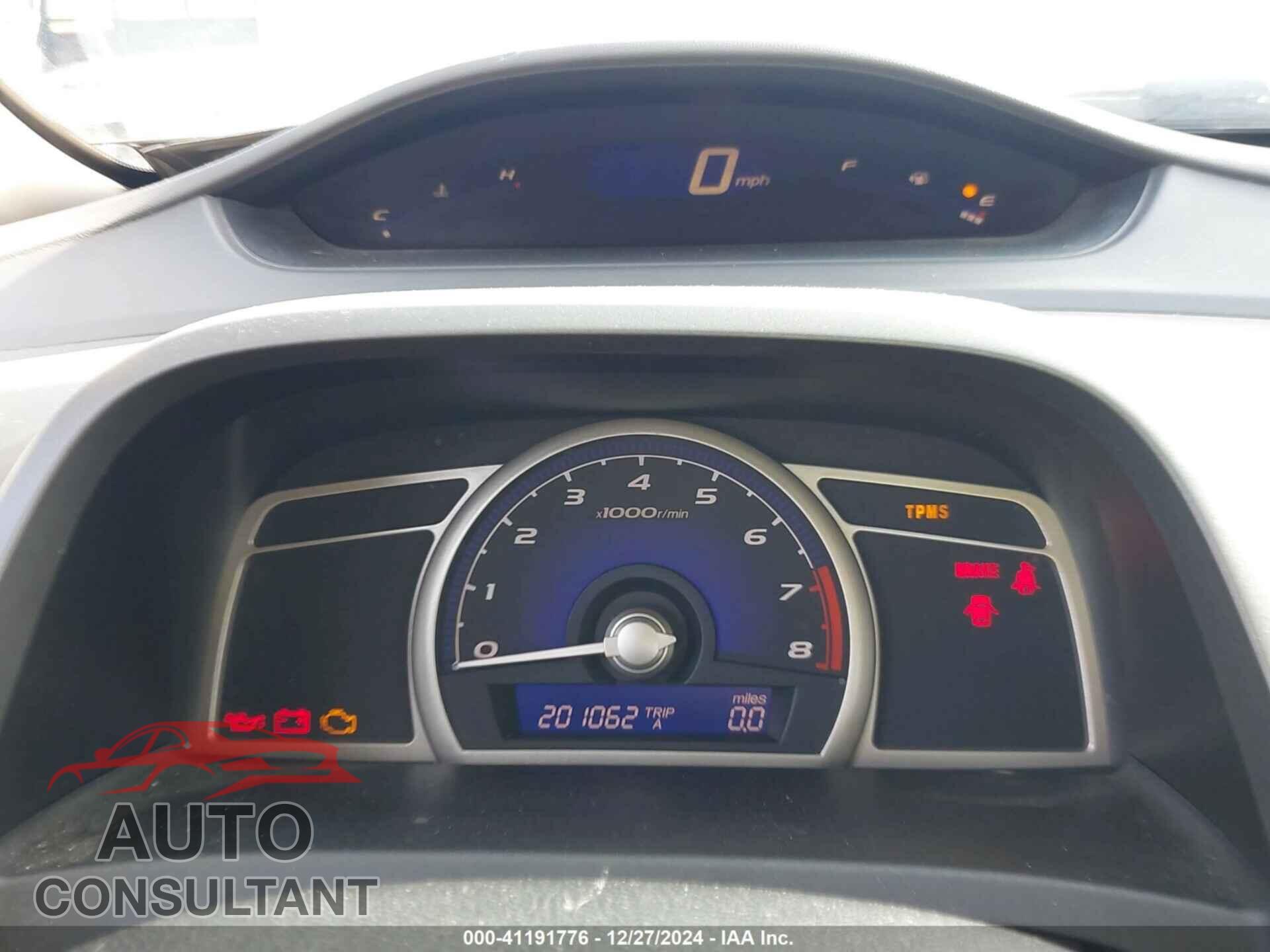 HONDA CIVIC 2010 - 19XFA1E5XAE007774