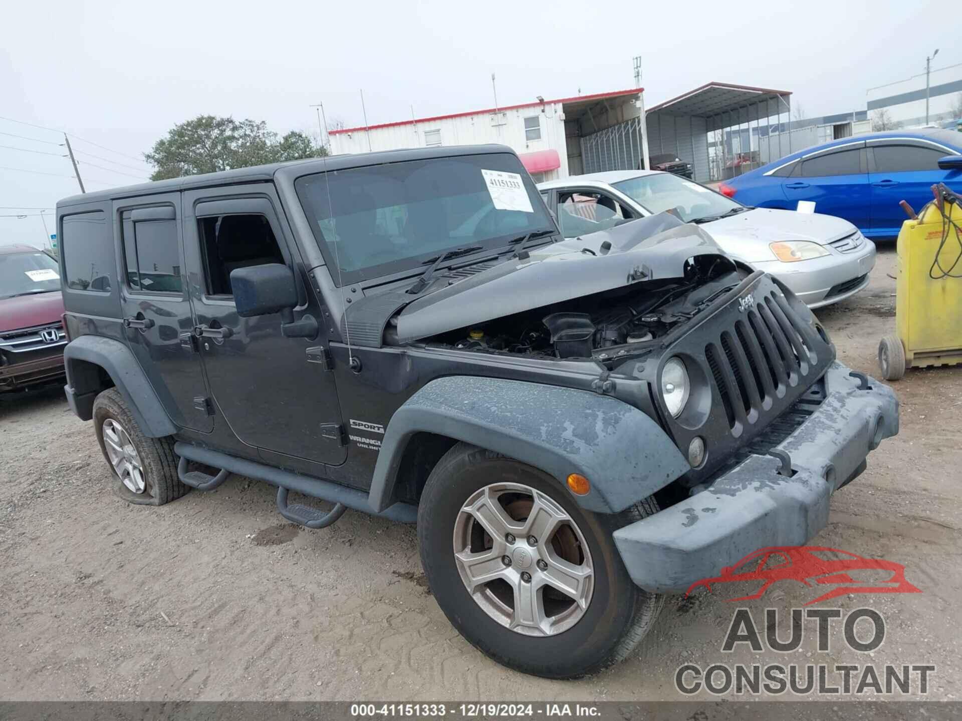 JEEP WRANGLER UNLIMITED 2016 - 1C4BJWKG2GL307133