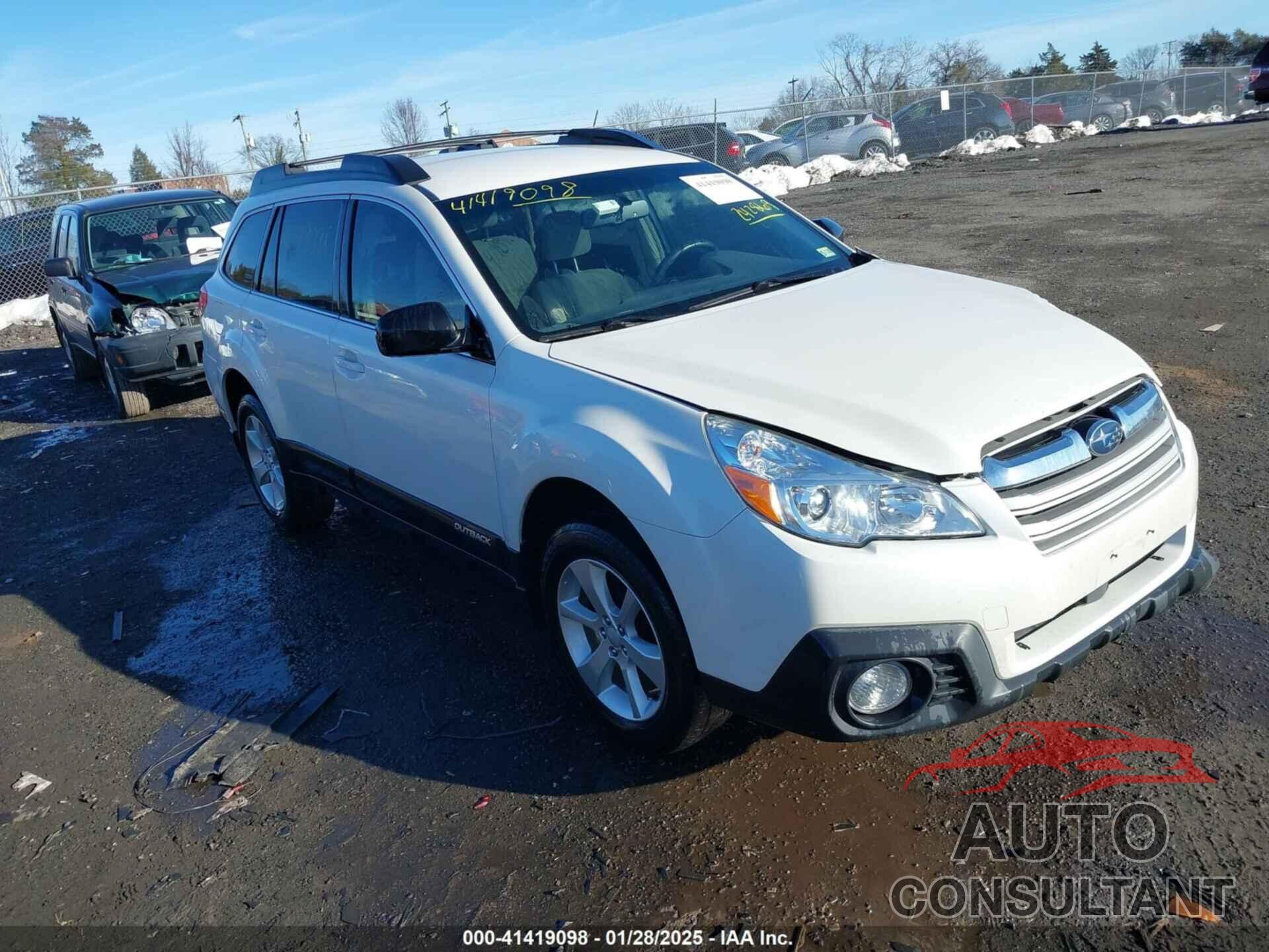 SUBARU OUTBACK 2014 - 4S4BRBAC9E3242869