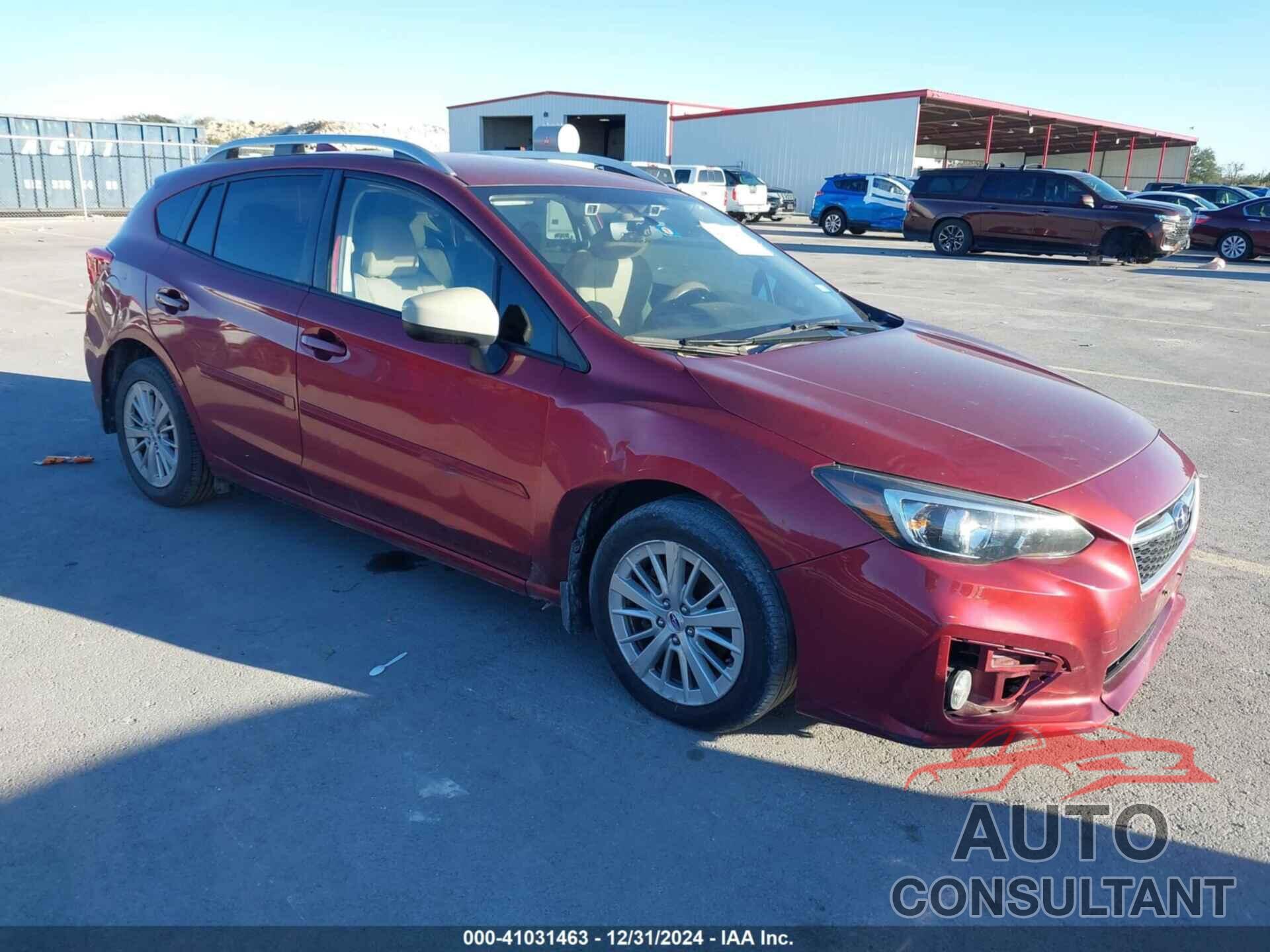 SUBARU IMPREZA 2018 - 4S3GTAD62J3751062