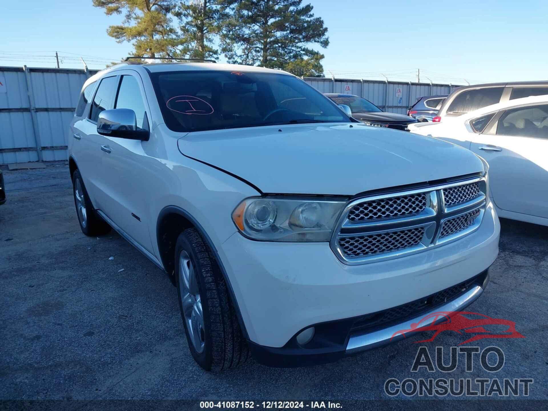 DODGE DURANGO 2011 - 1D4SE5GT7BC595506