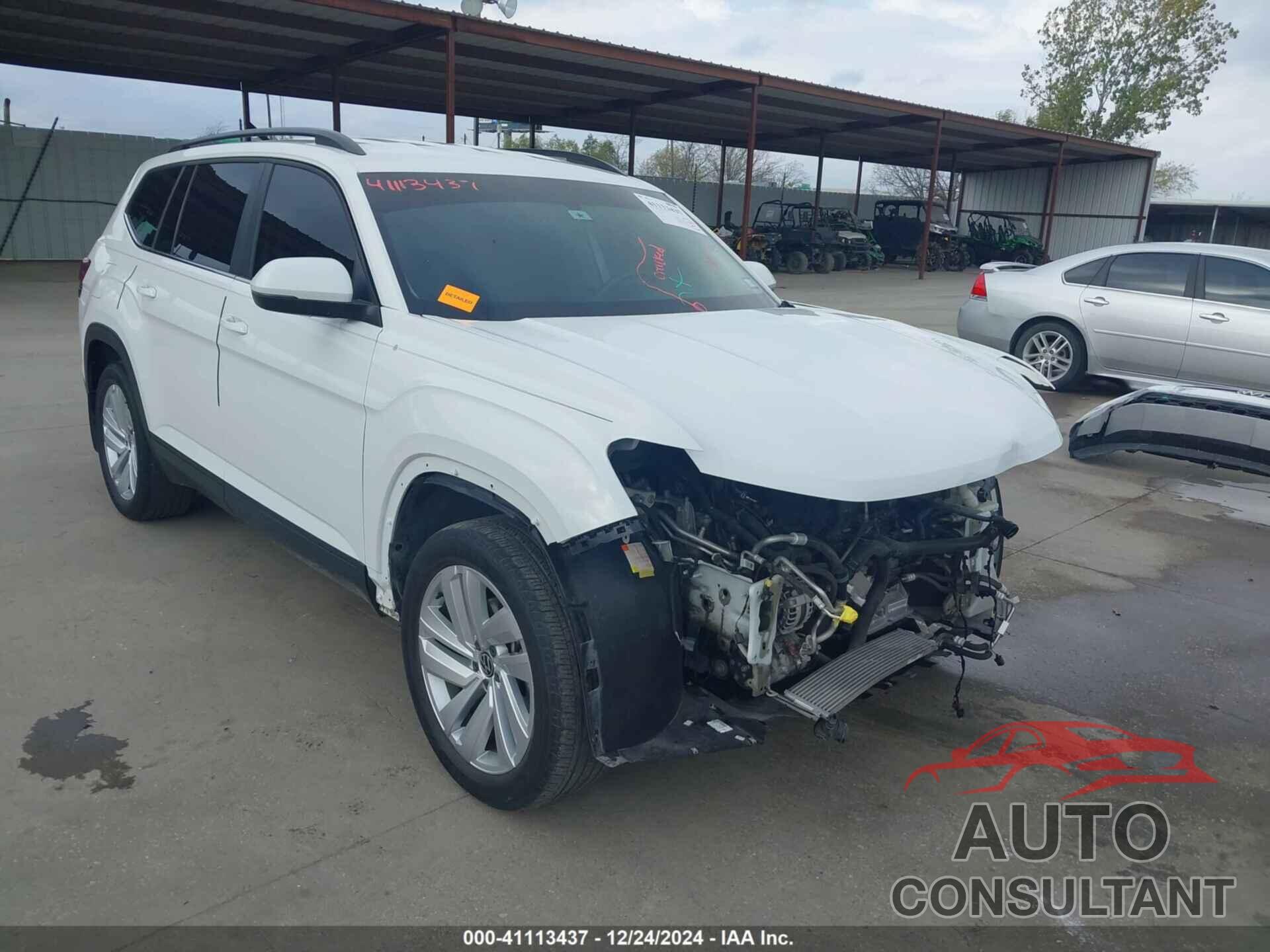 VOLKSWAGEN ATLAS 2021 - 1V2HR2CA5MC603831