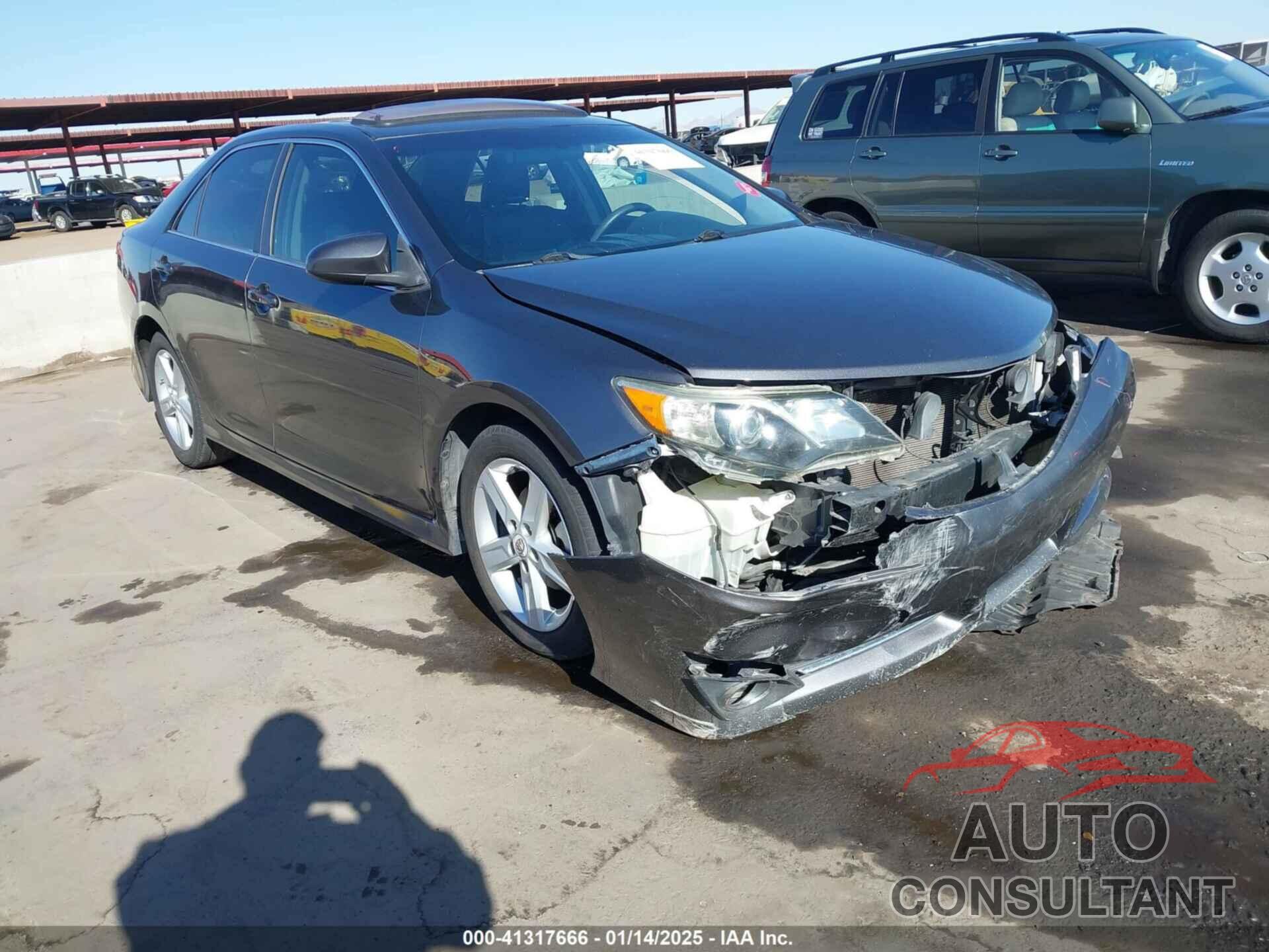 TOYOTA CAMRY 2012 - 4T1BF1FK0CU097389