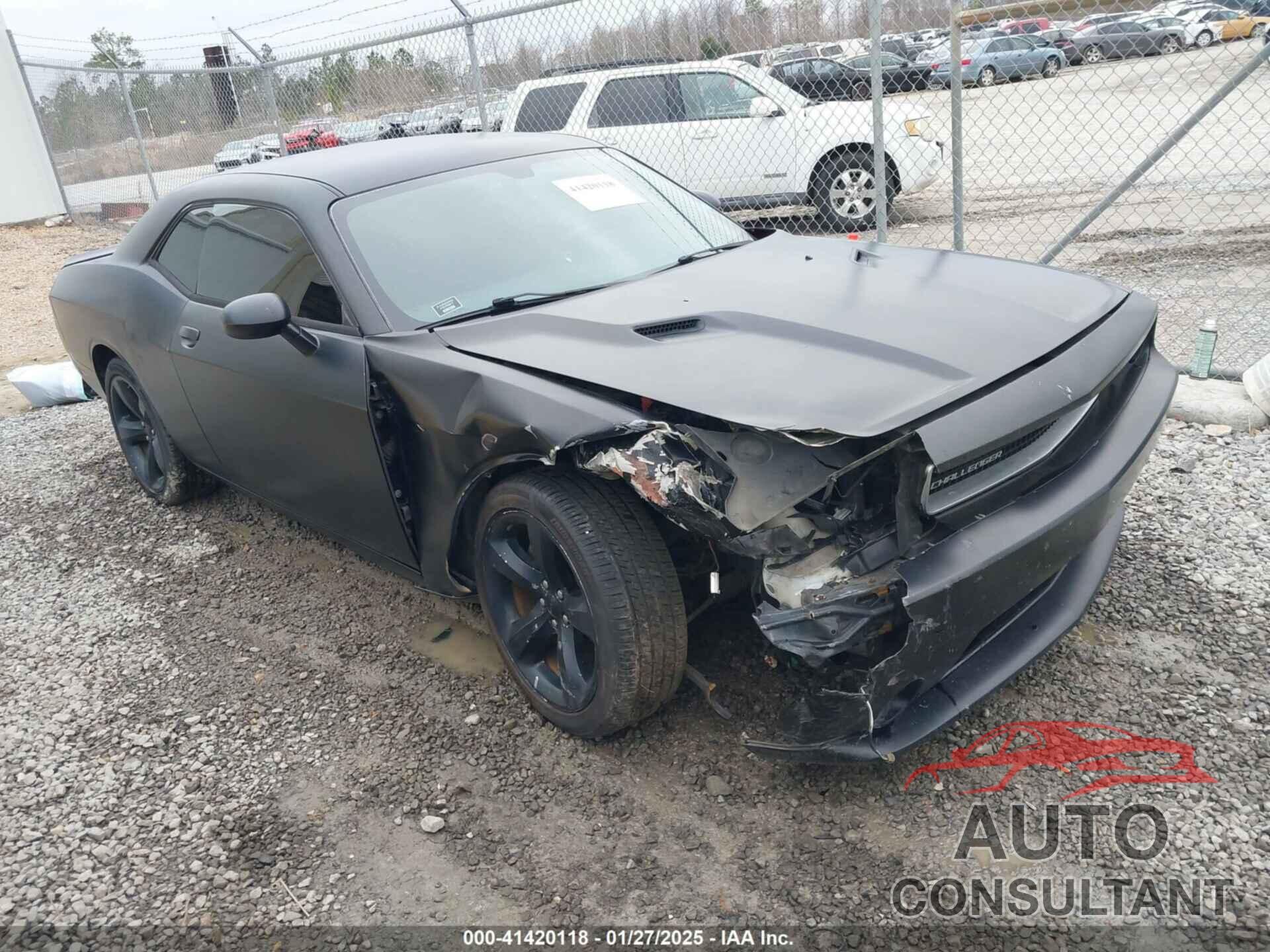 DODGE CHALLENGER 2013 - 2C3CDYAG6DH610812