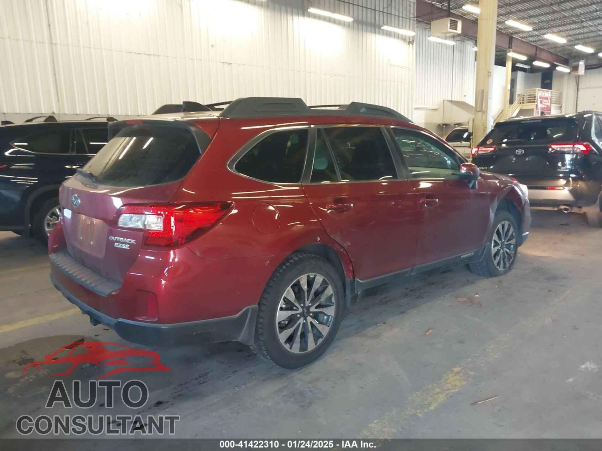 SUBARU OUTBACK 2016 - 4S4BSALC8G3240142