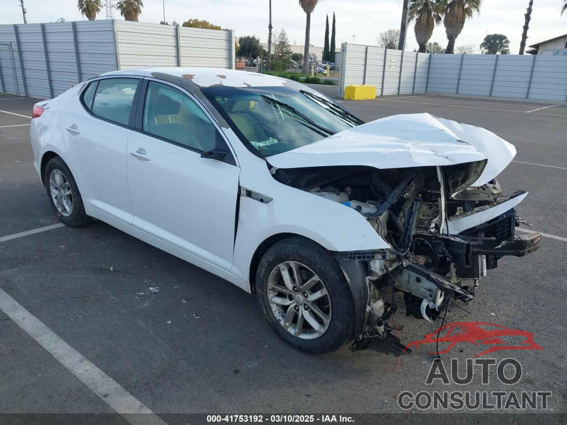 KIA OPTIMA 2013 - 5XXGM4A78DG232064