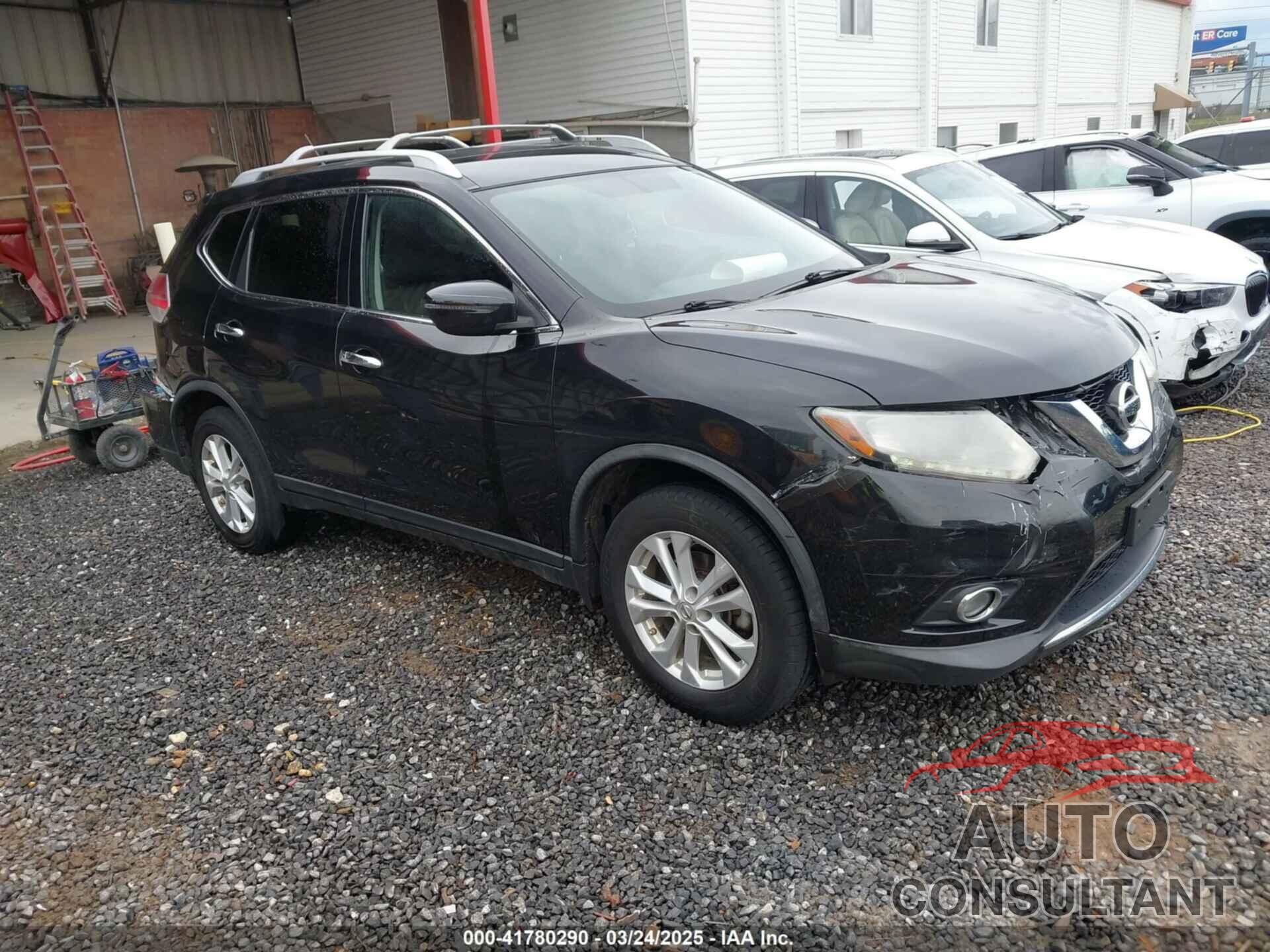 NISSAN ROGUE 2016 - KNMAT2MV9GP629576