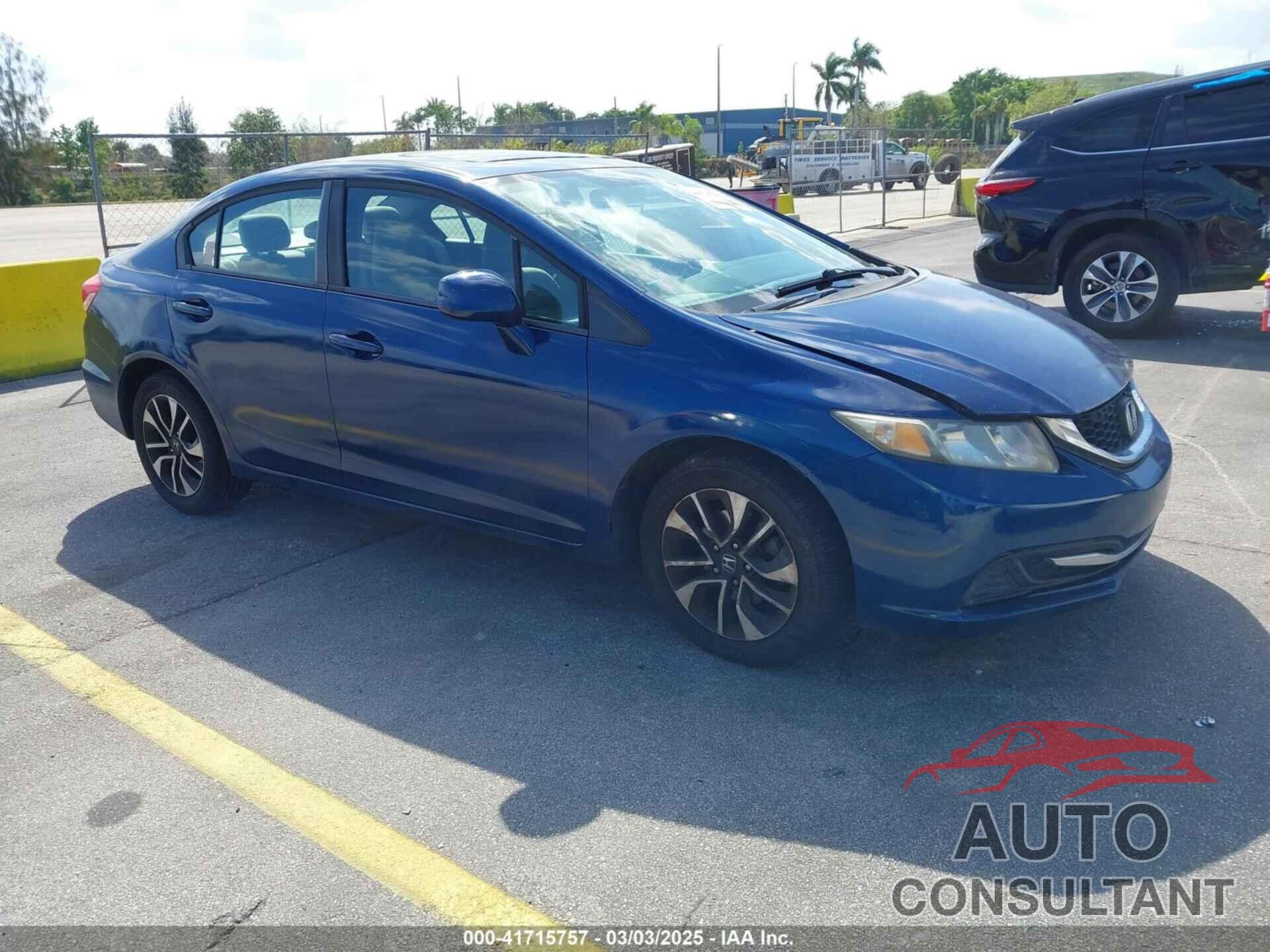 HONDA CIVIC 2013 - 2HGFB2F8XDH527558