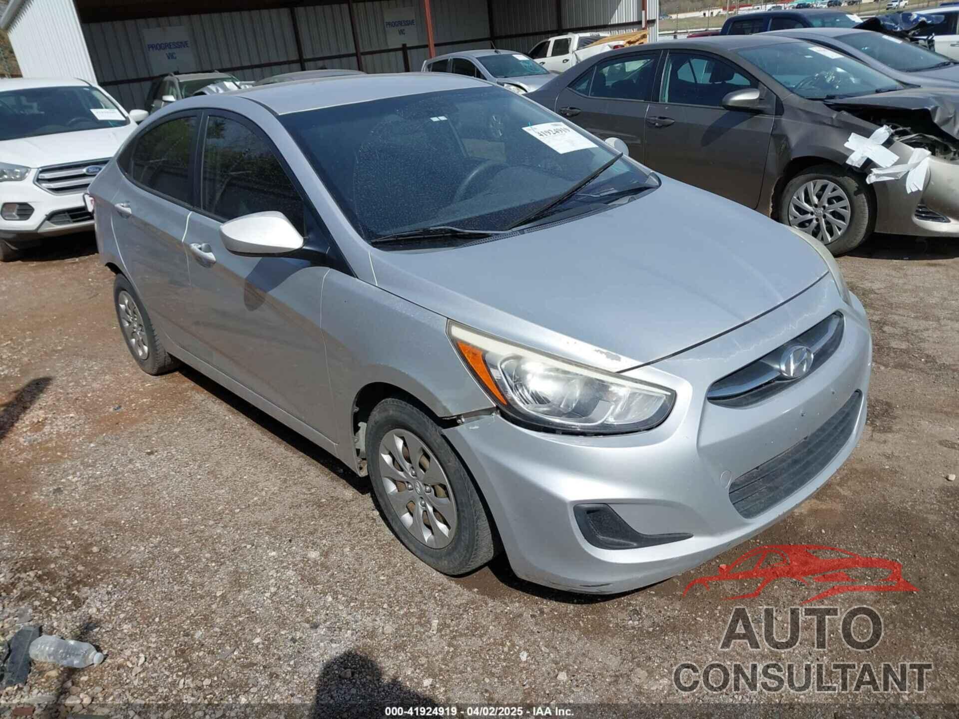 HYUNDAI ACCENT 2016 - KMHCT4AE8GU980226