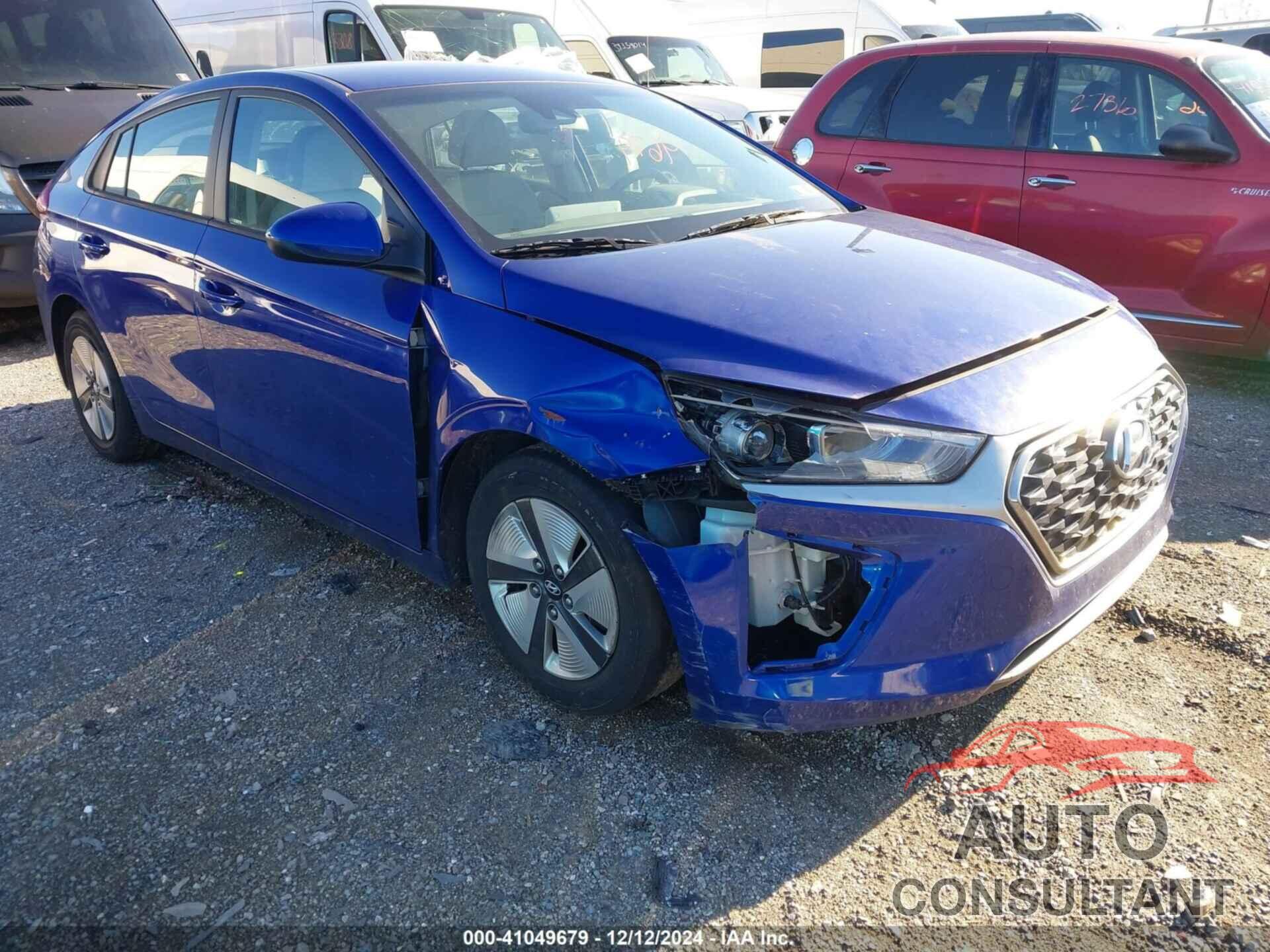 HYUNDAI IONIQ HYBRID 2021 - KMHC65LC3MU252852