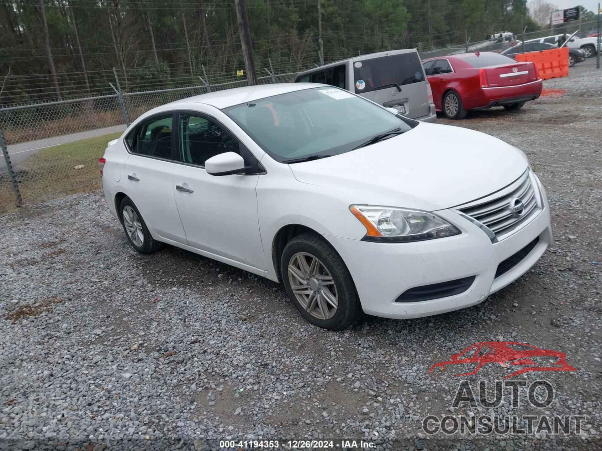 NISSAN SENTRA 2015 - 3N1AB7AP3FY343079