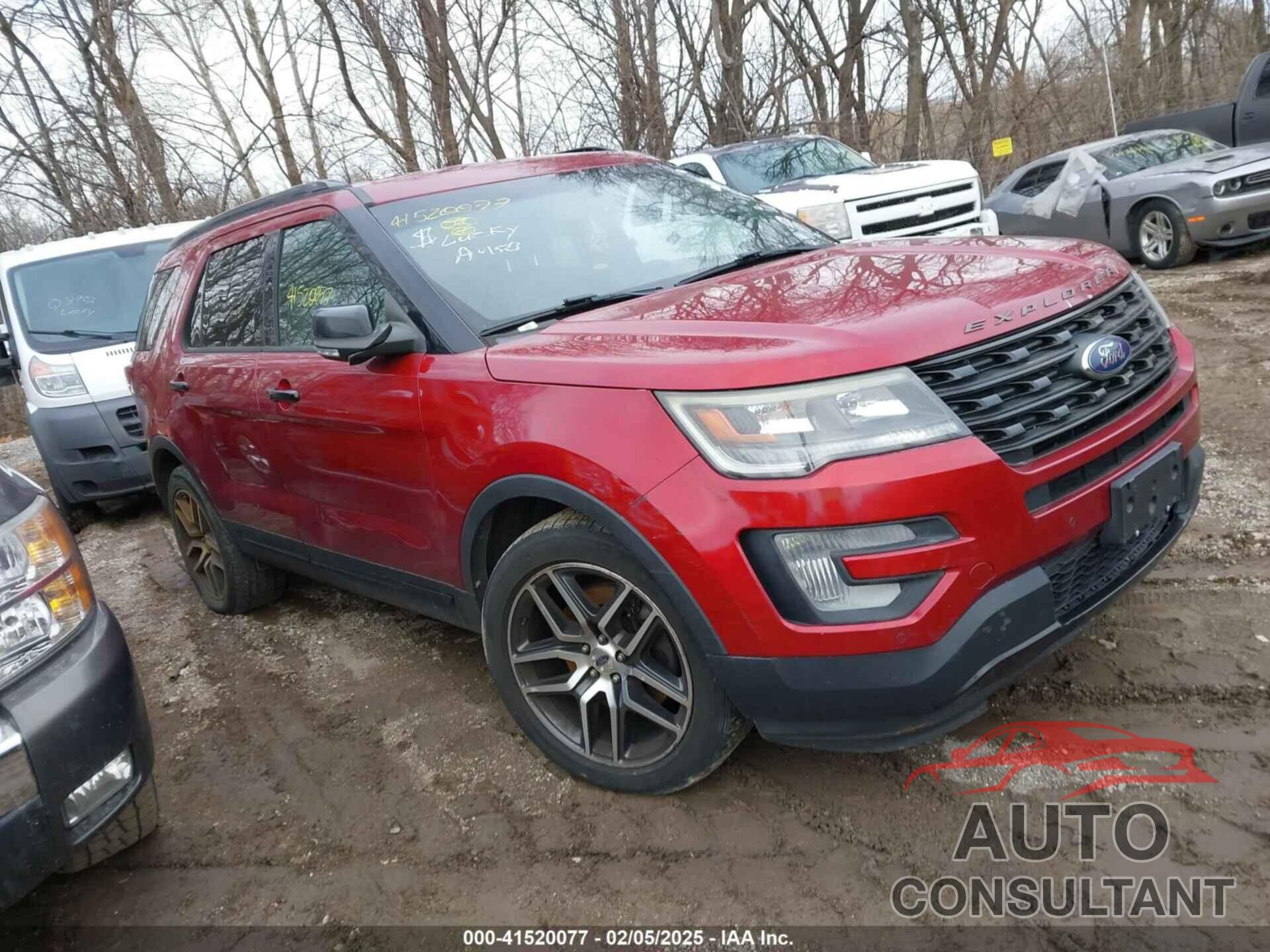 FORD EXPLORER 2017 - 1FM5K8GTXHGB83758