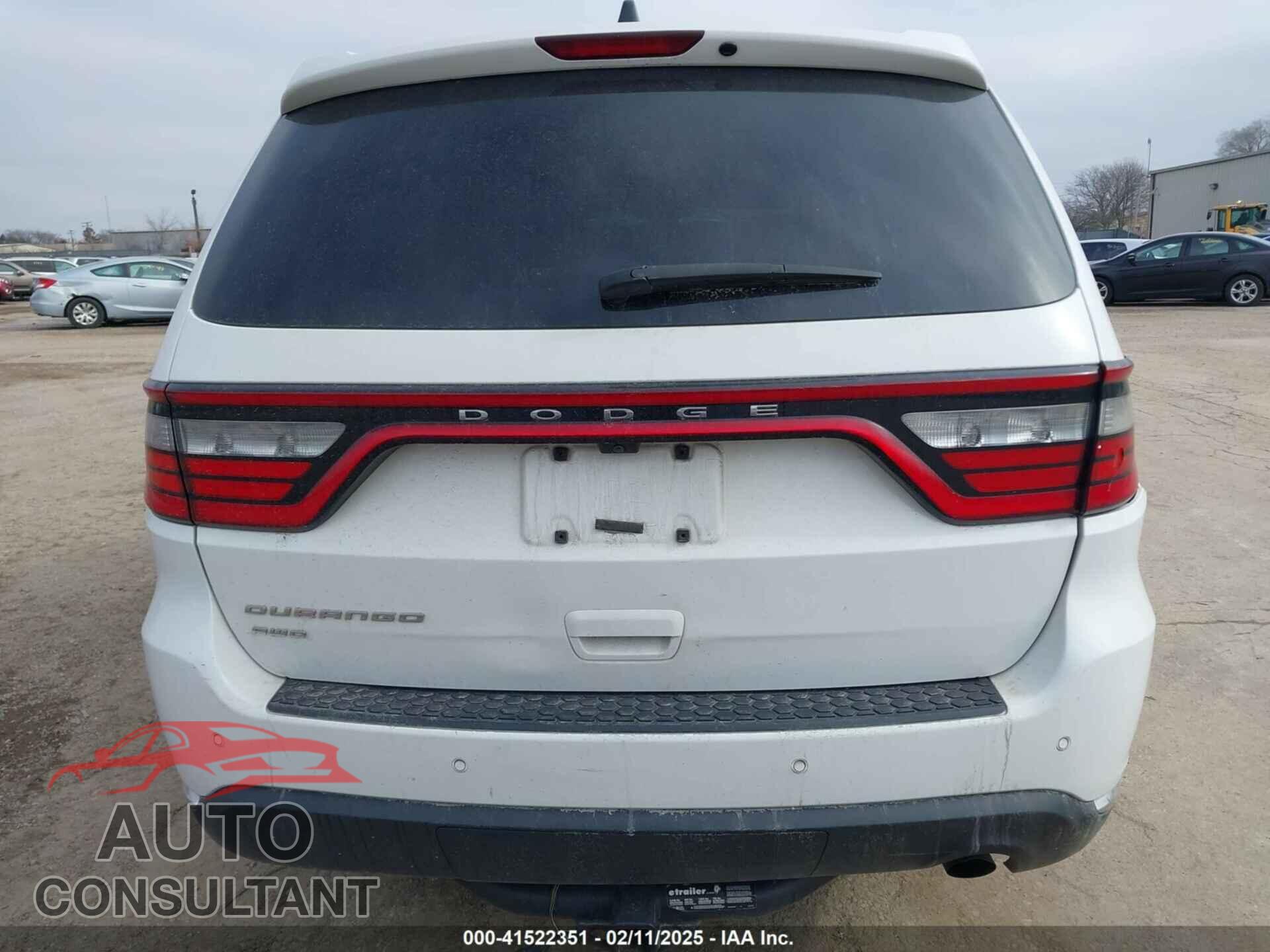 DODGE DURANGO 2017 - 1C4RDJAG0HC857653