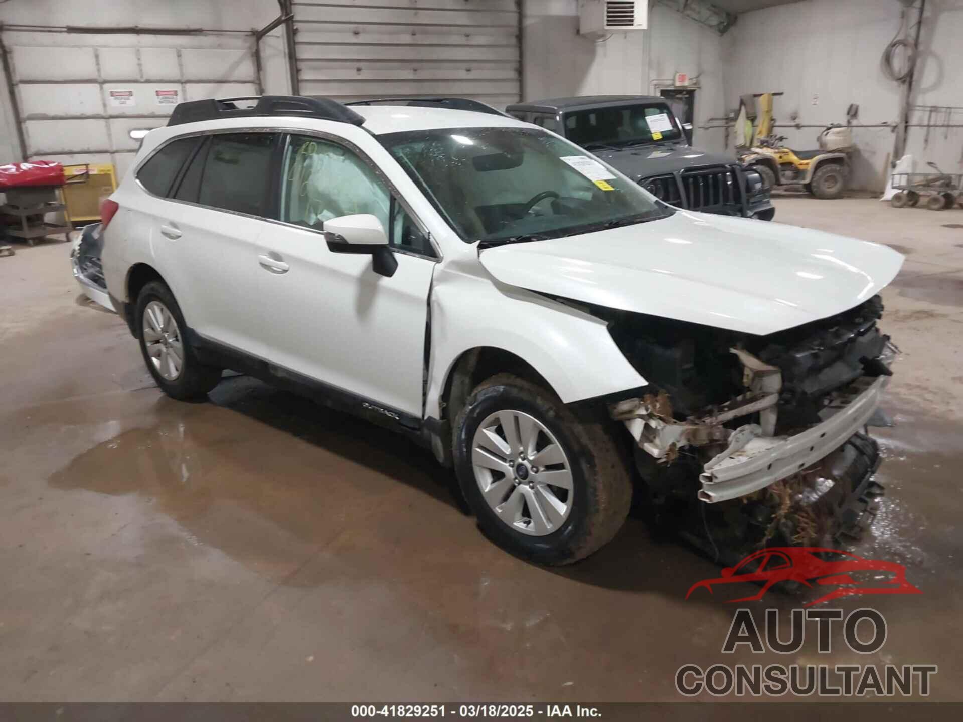 SUBARU OUTBACK 2017 - 4S4BSAFCXH3213344