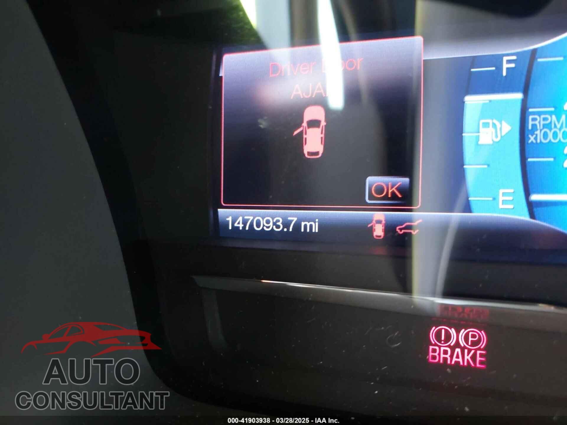 FORD FLEX 2013 - 2FMHK6DT4DBD23732