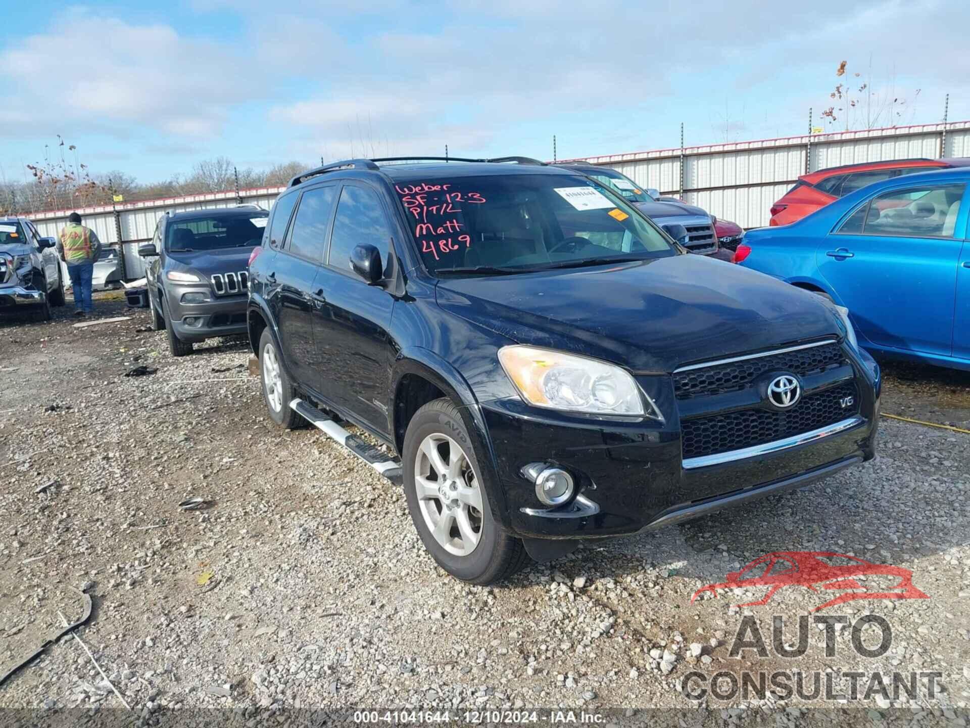 TOYOTA RAV4 2012 - 2T3DK4DVXCW072686