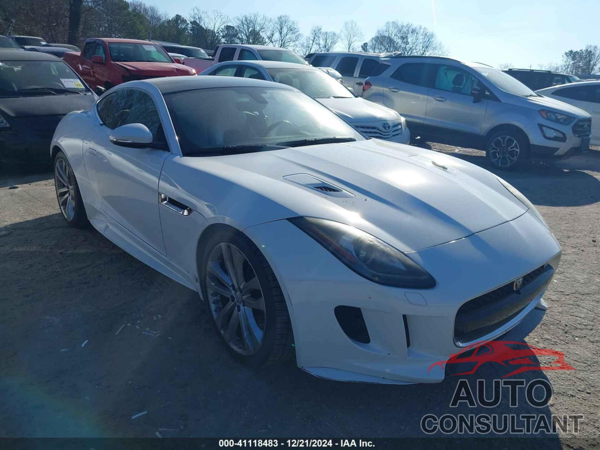 JAGUAR F-TYPE 2016 - SAJWJ6BV6G8K30271
