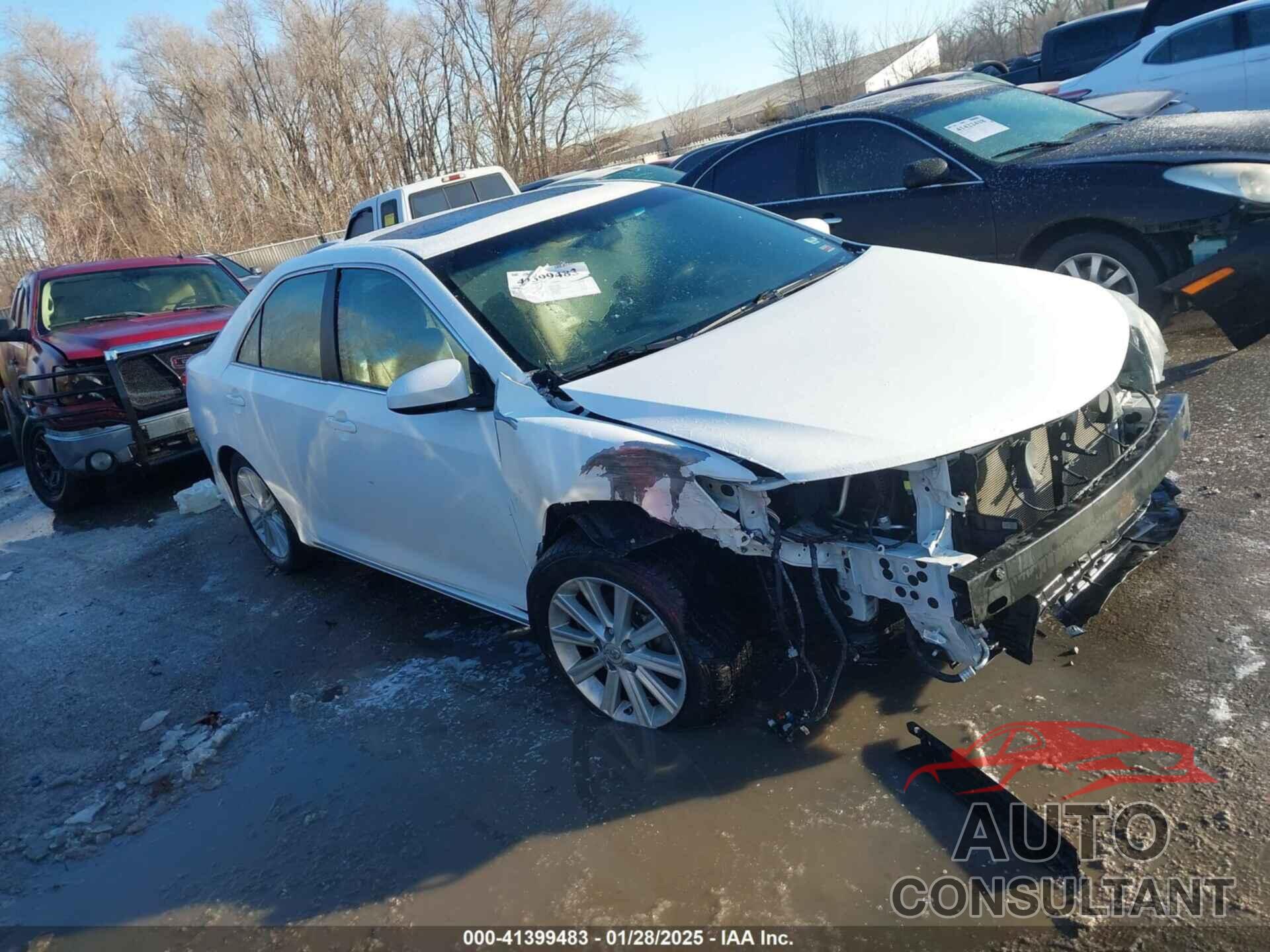 TOYOTA CAMRY 2012 - 4T4BF1FK6CR187913
