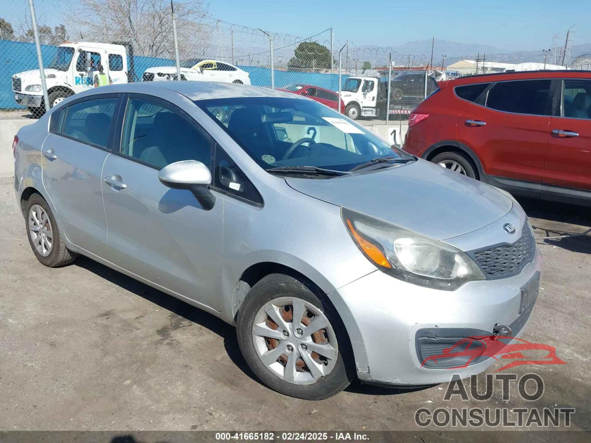 KIA RIO 2013 - KNADM4A35D6184650