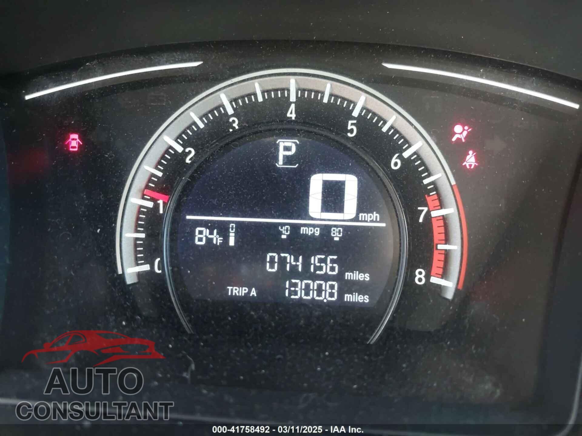 HONDA CIVIC 2017 - 19XFC2F59HE050964