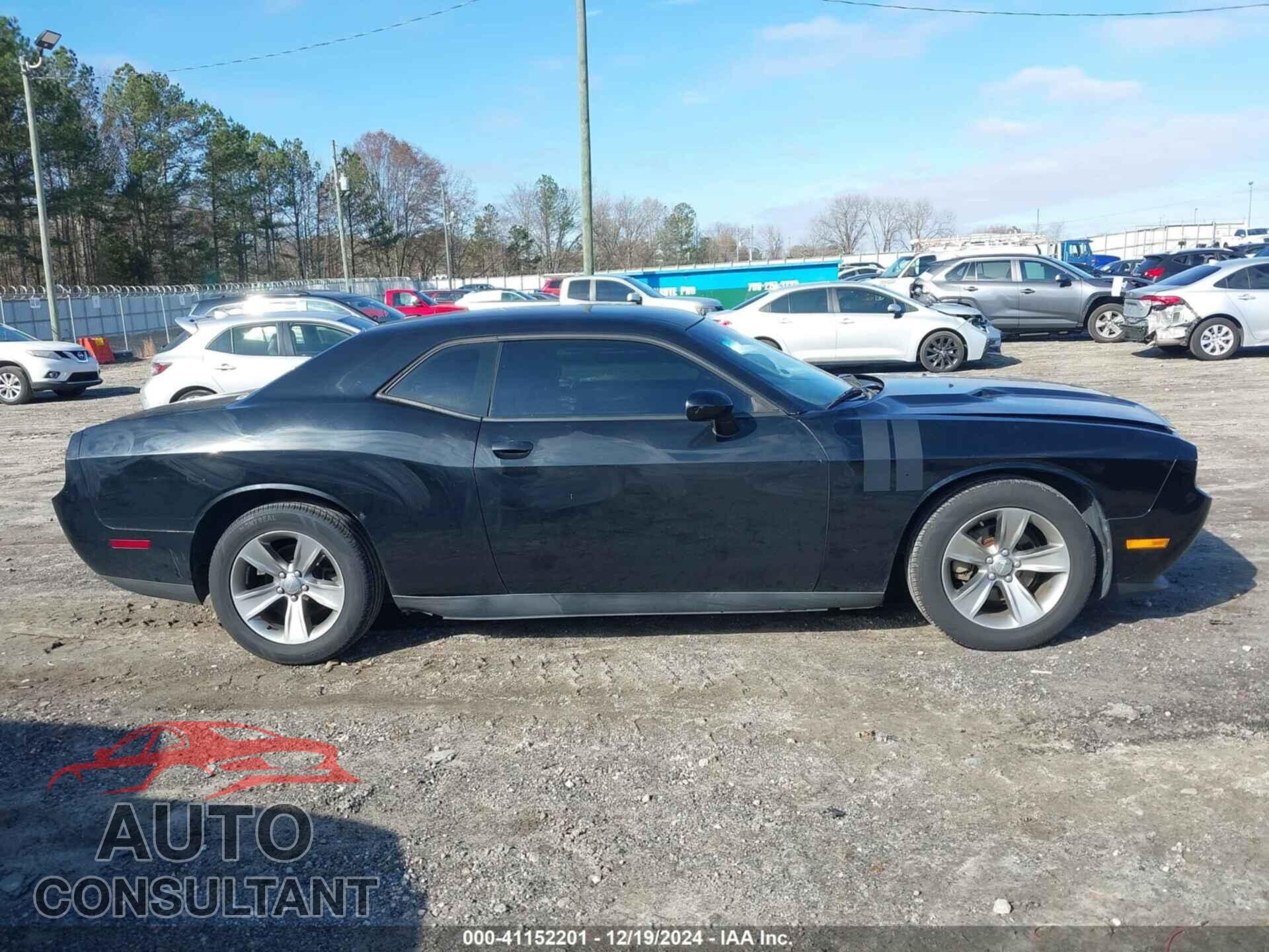 DODGE CHALLENGER 2012 - 2C3CDYAG5CH208567