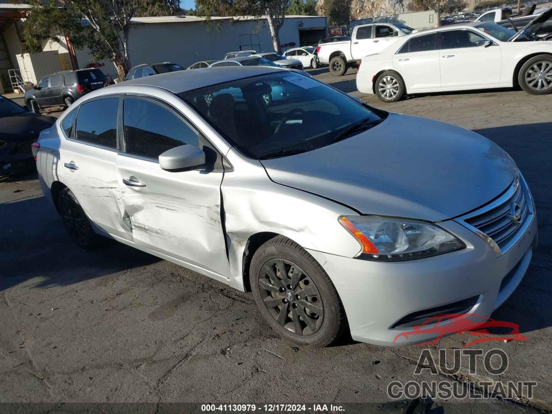 NISSAN SENTRA 2013 - 1N4AB7AP1DN901976