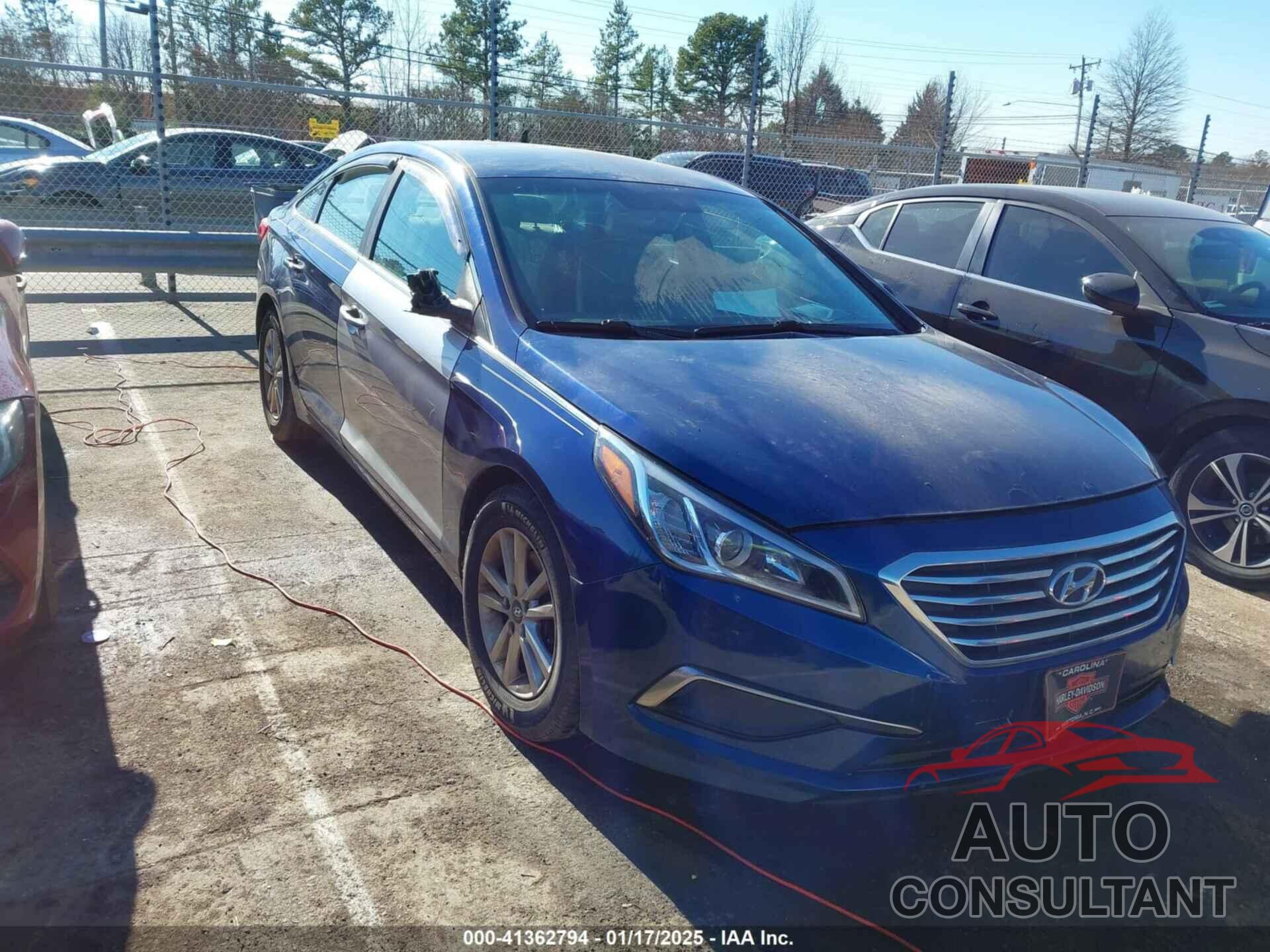 HYUNDAI SONATA 2017 - 5NPE24AF5HH578636