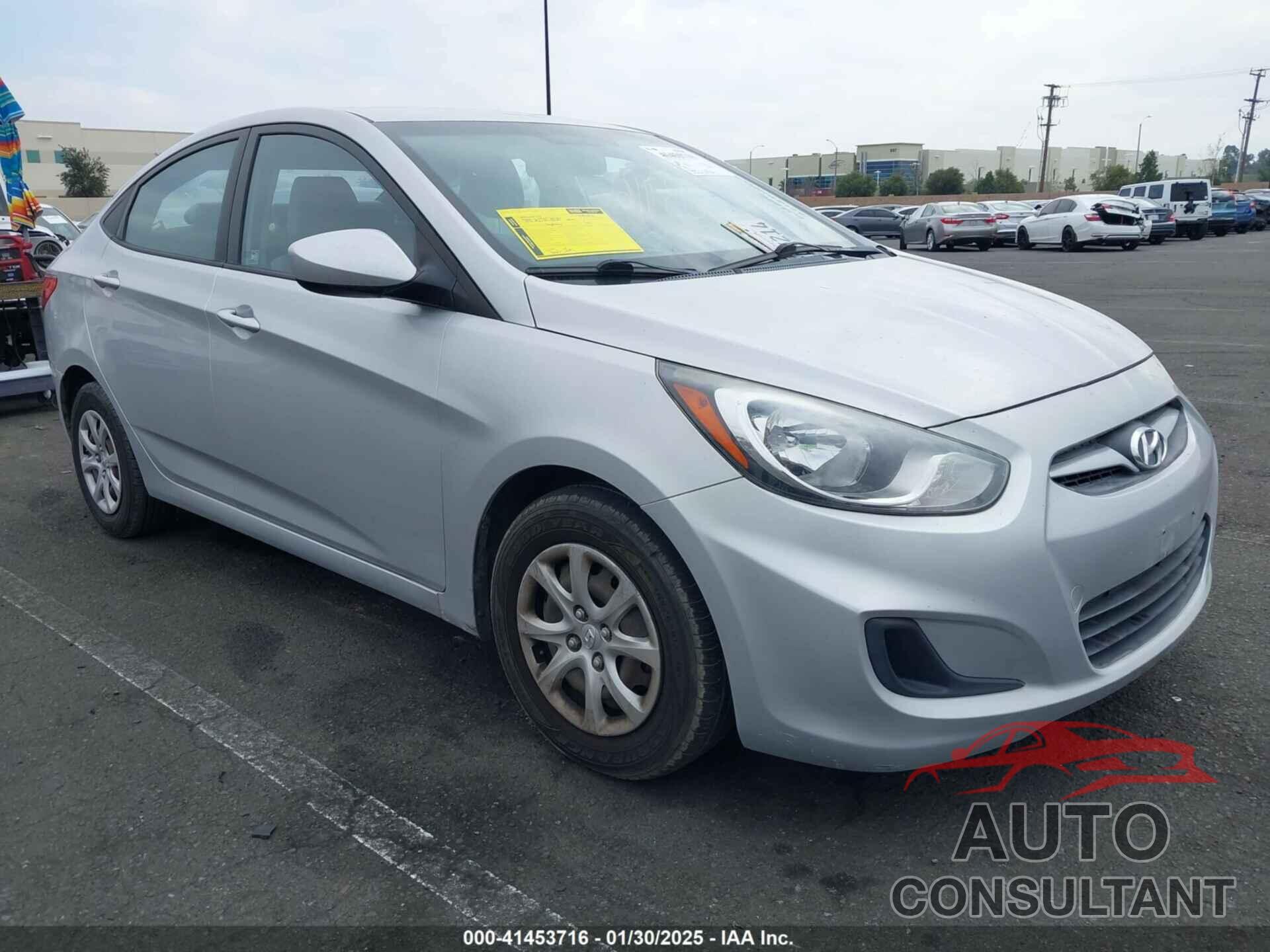 HYUNDAI ACCENT 2013 - KMHCT4AE1DU370180