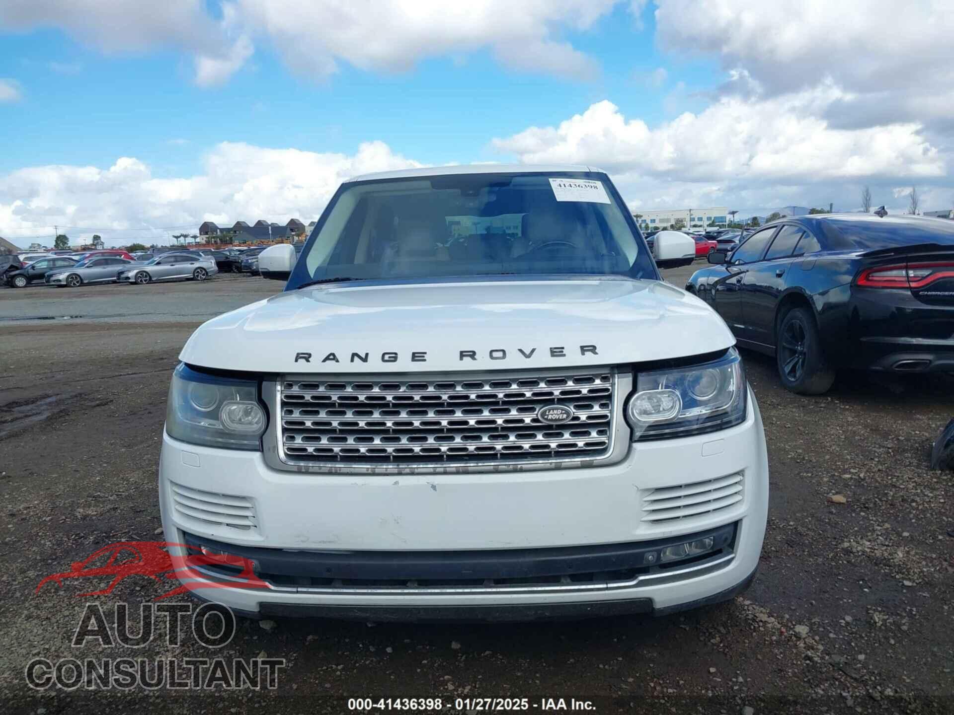 LAND ROVER RANGE ROVER 2013 - SALGS2DF1DA100751