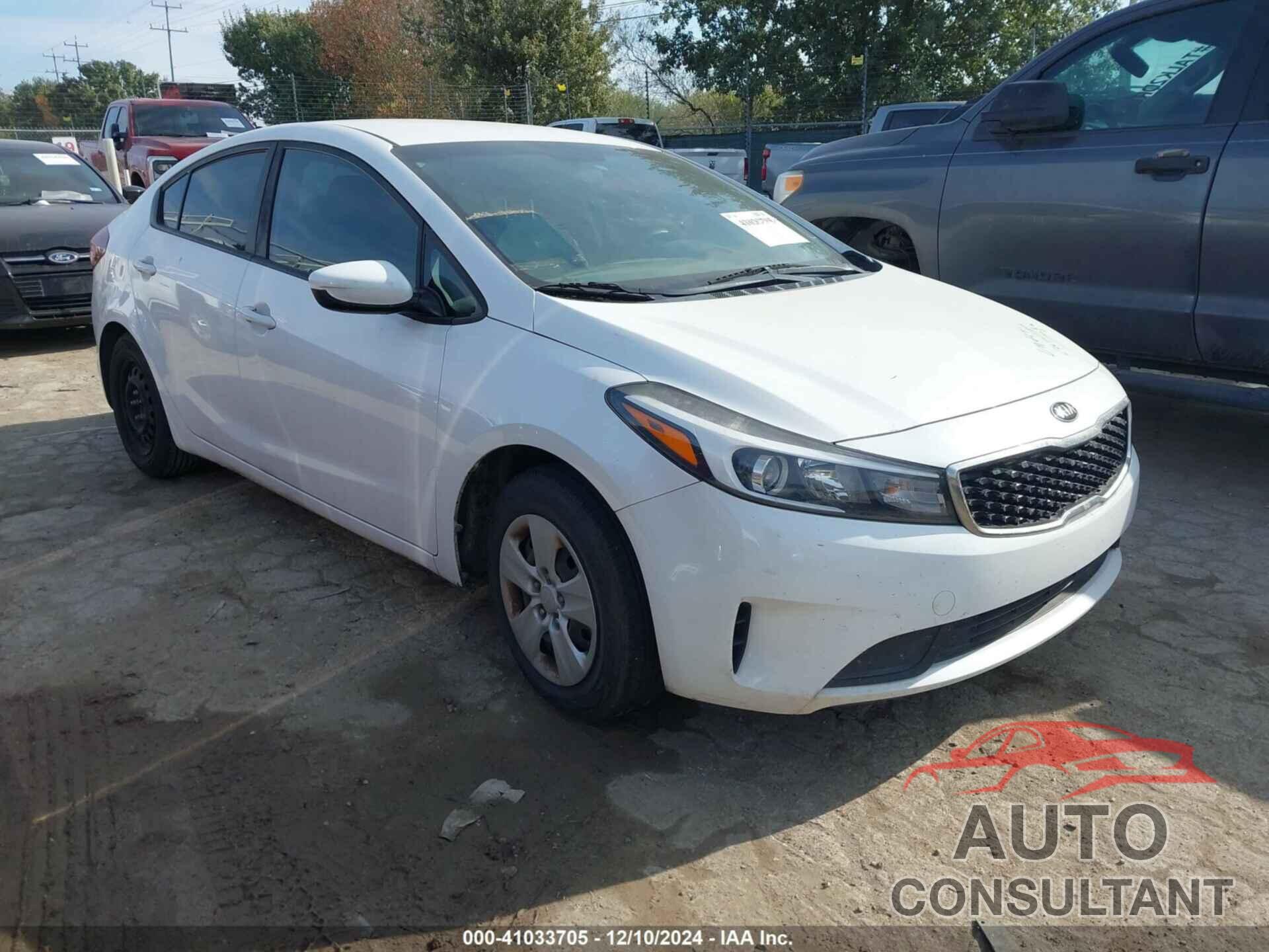 KIA FORTE 2017 - 3KPFL4A78HE142345