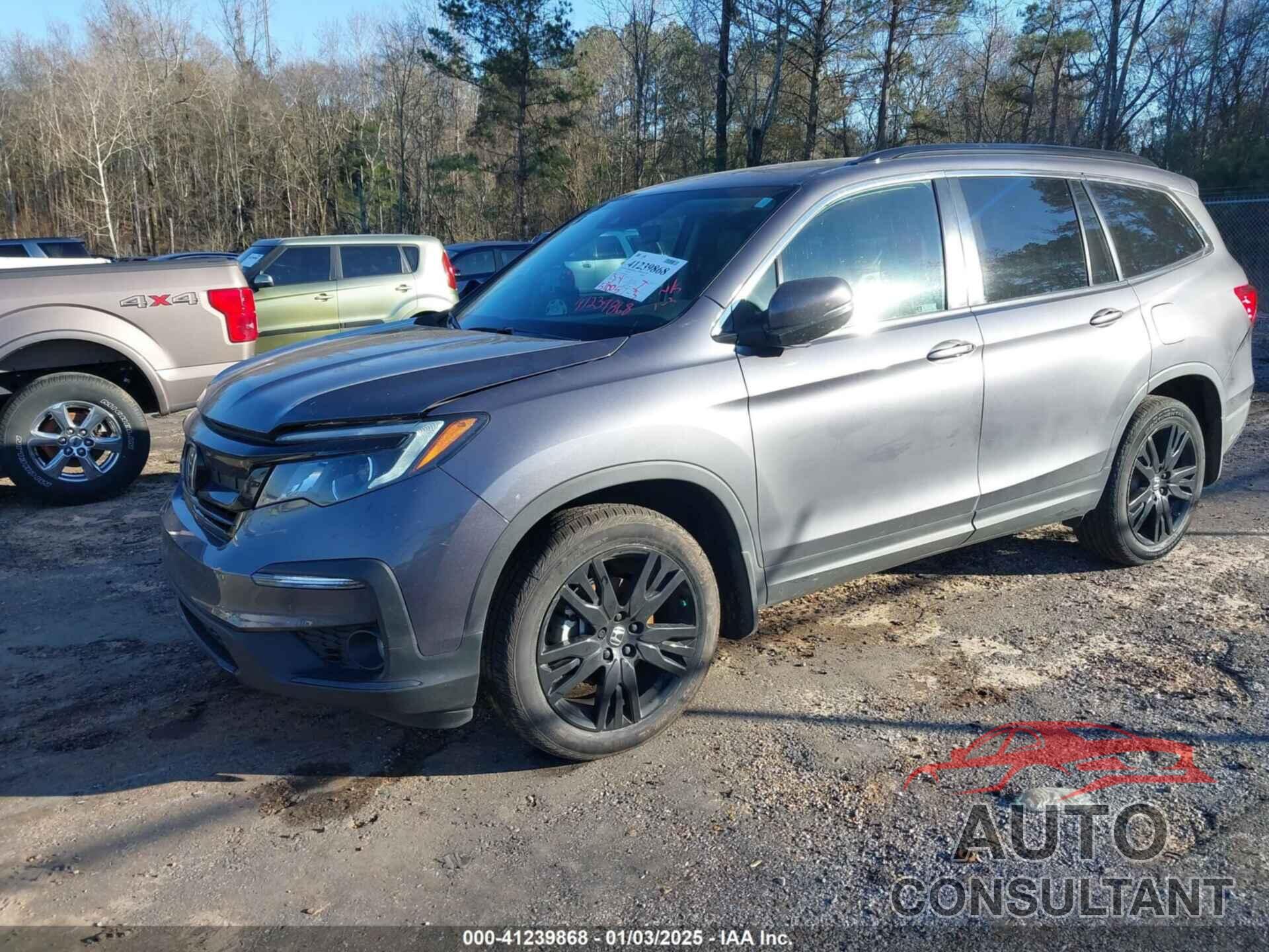 HONDA PILOT 2022 - 5FNYF5H26NB014269