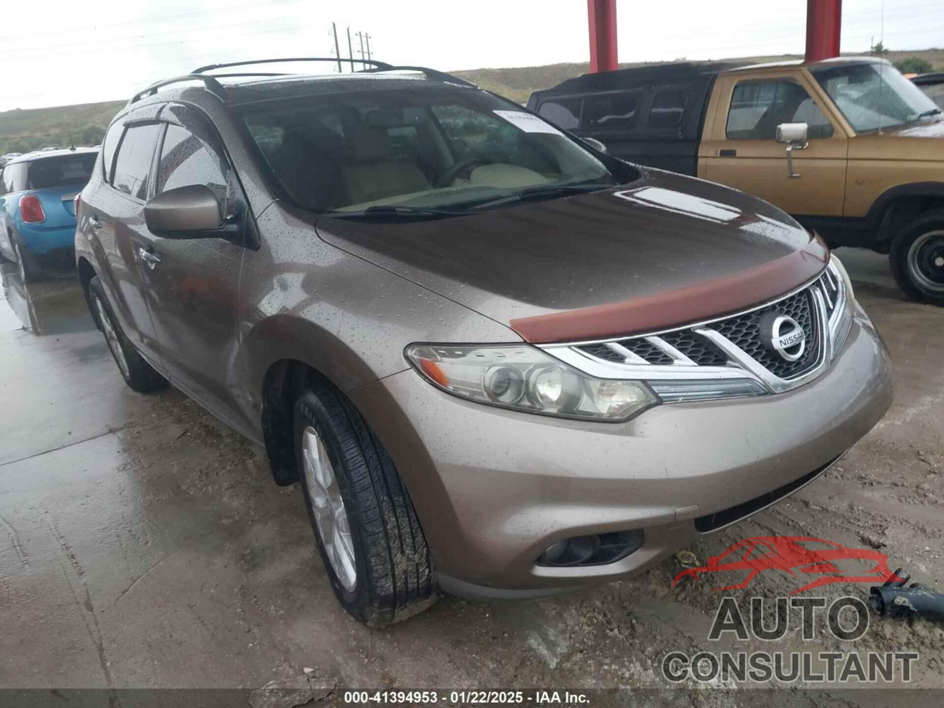 NISSAN MURANO 2012 - JN8AZ1MU1CW102720