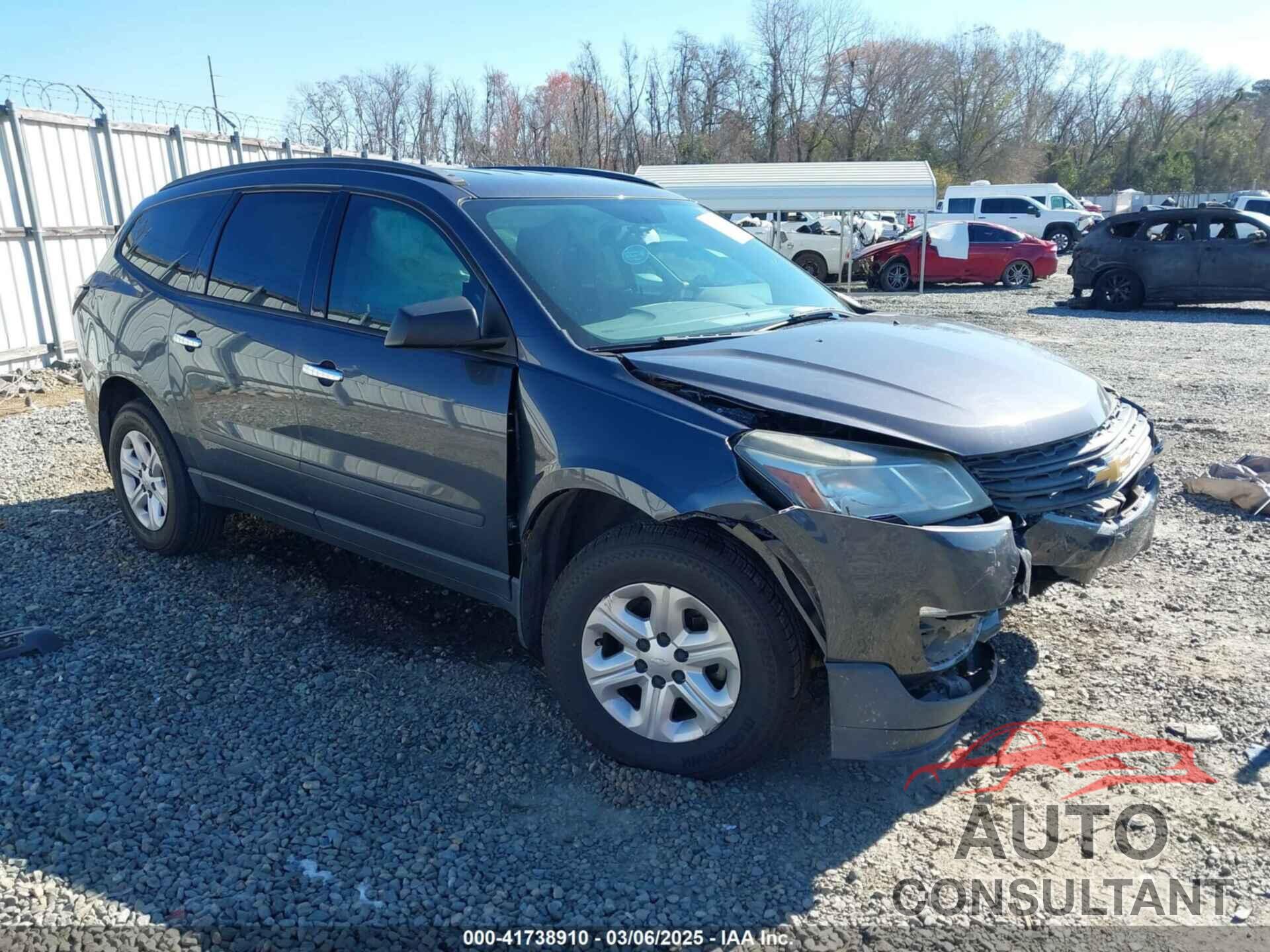 CHEVROLET TRAVERSE 2014 - 1GNKRFKD2EJ243755